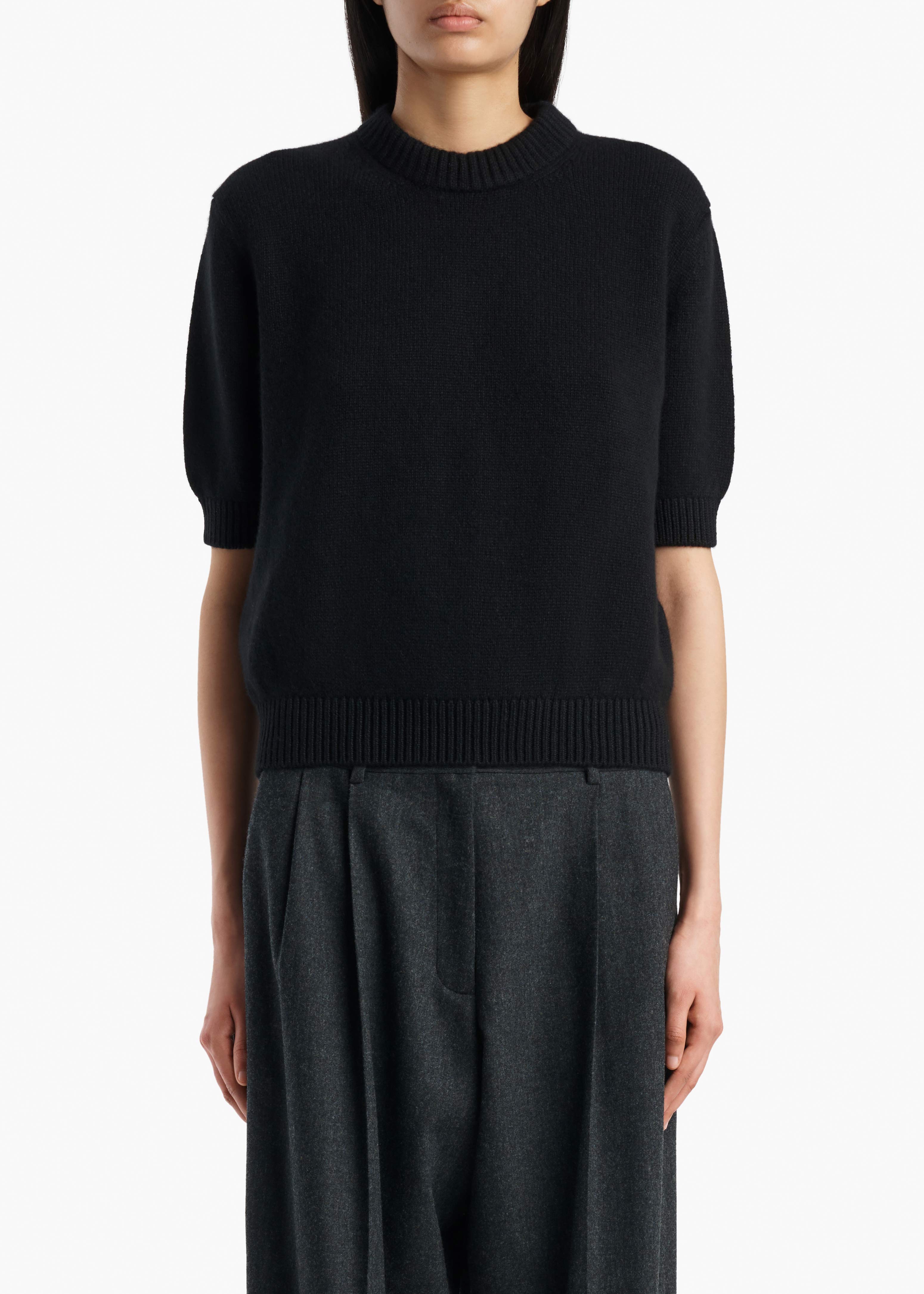 KHAITE - Davin Sweater in Black