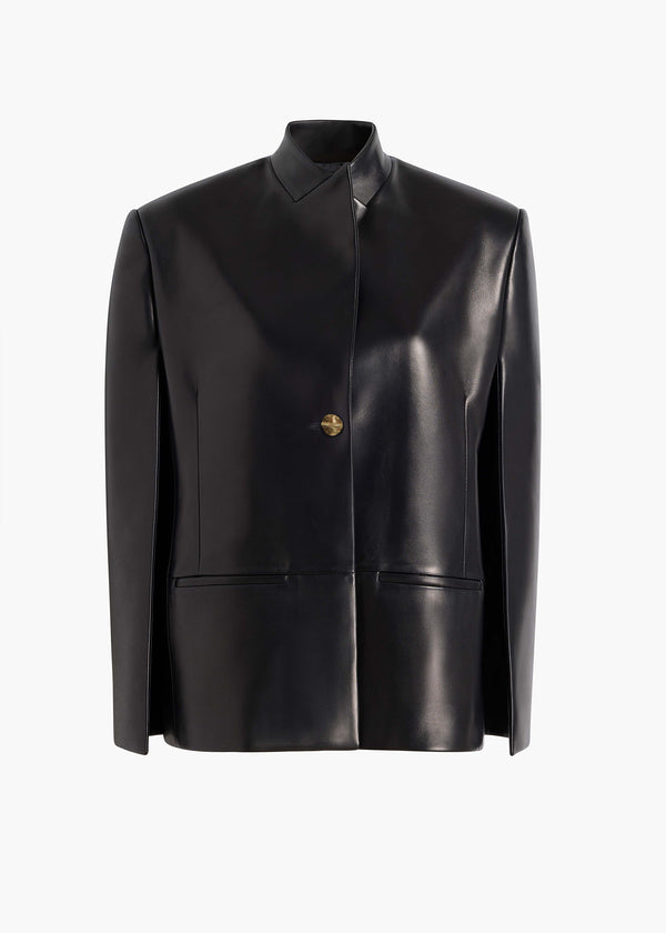 Dolso Jacket in Black Leather