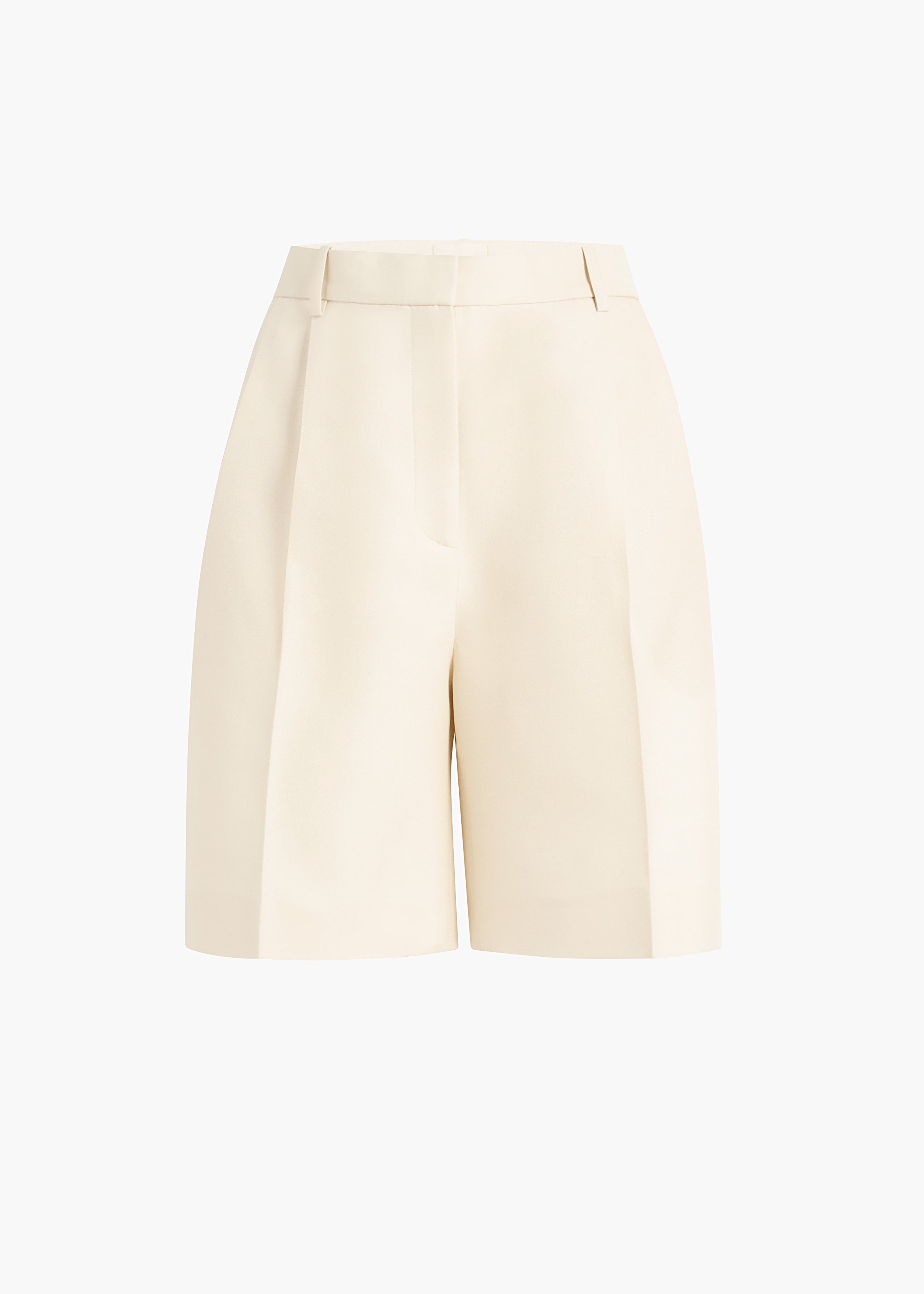 KHAITE - Auggie Short in Ivory Glow