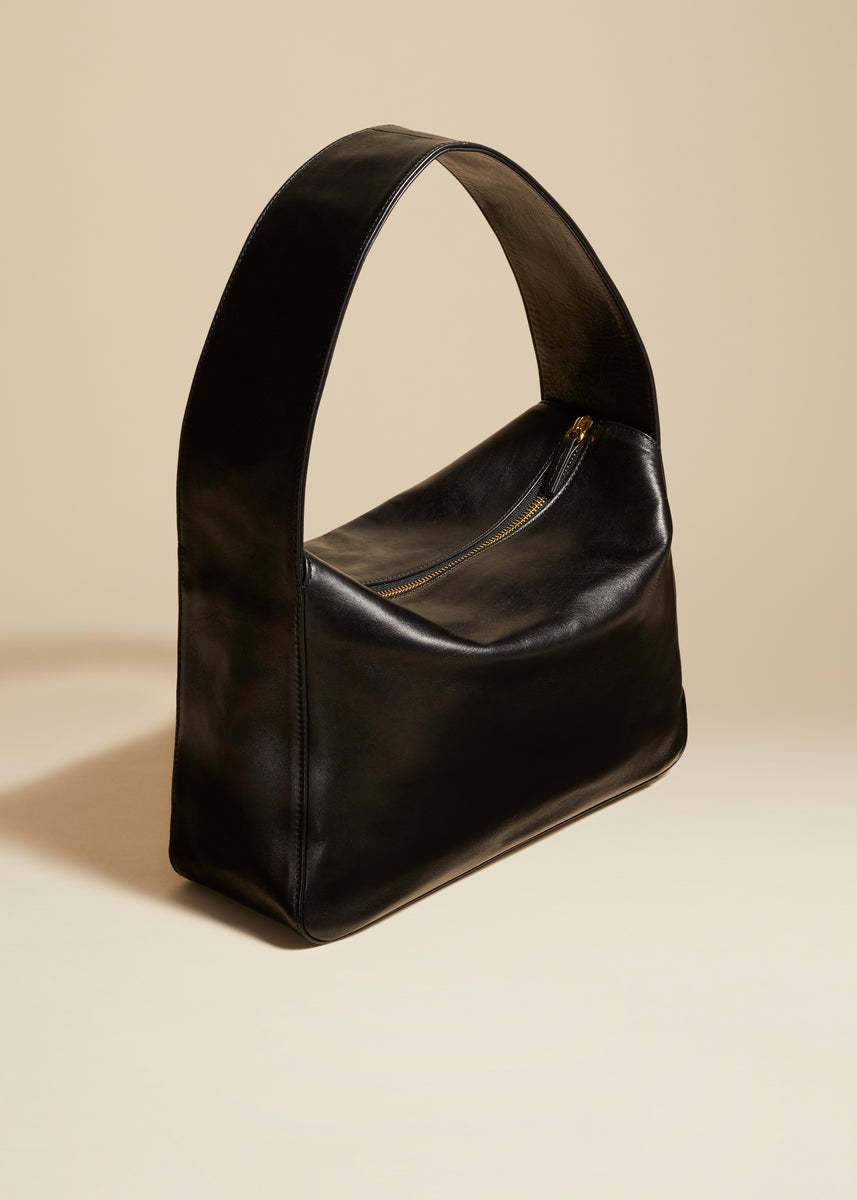 Khaite Elena Leather Shoulder Bag
