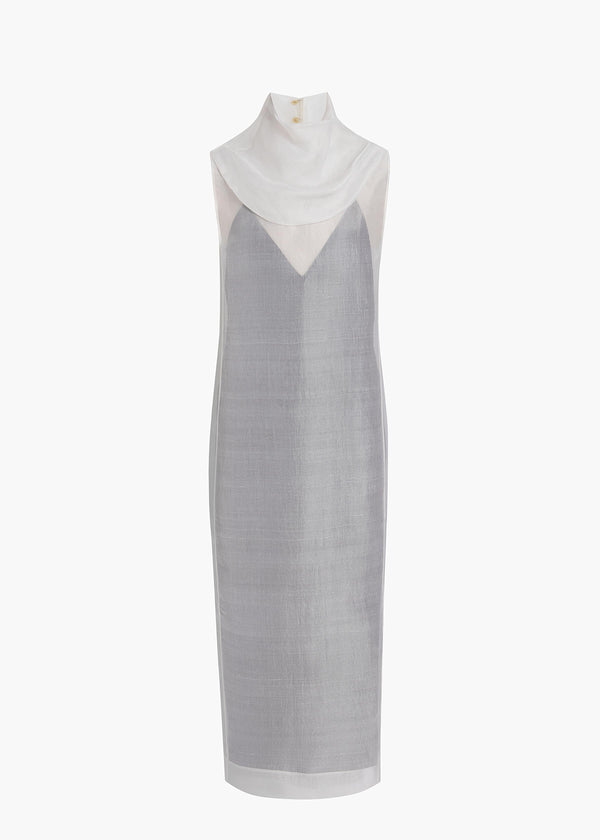 ELVA DRESS CHALK 56393031 168 GHOST