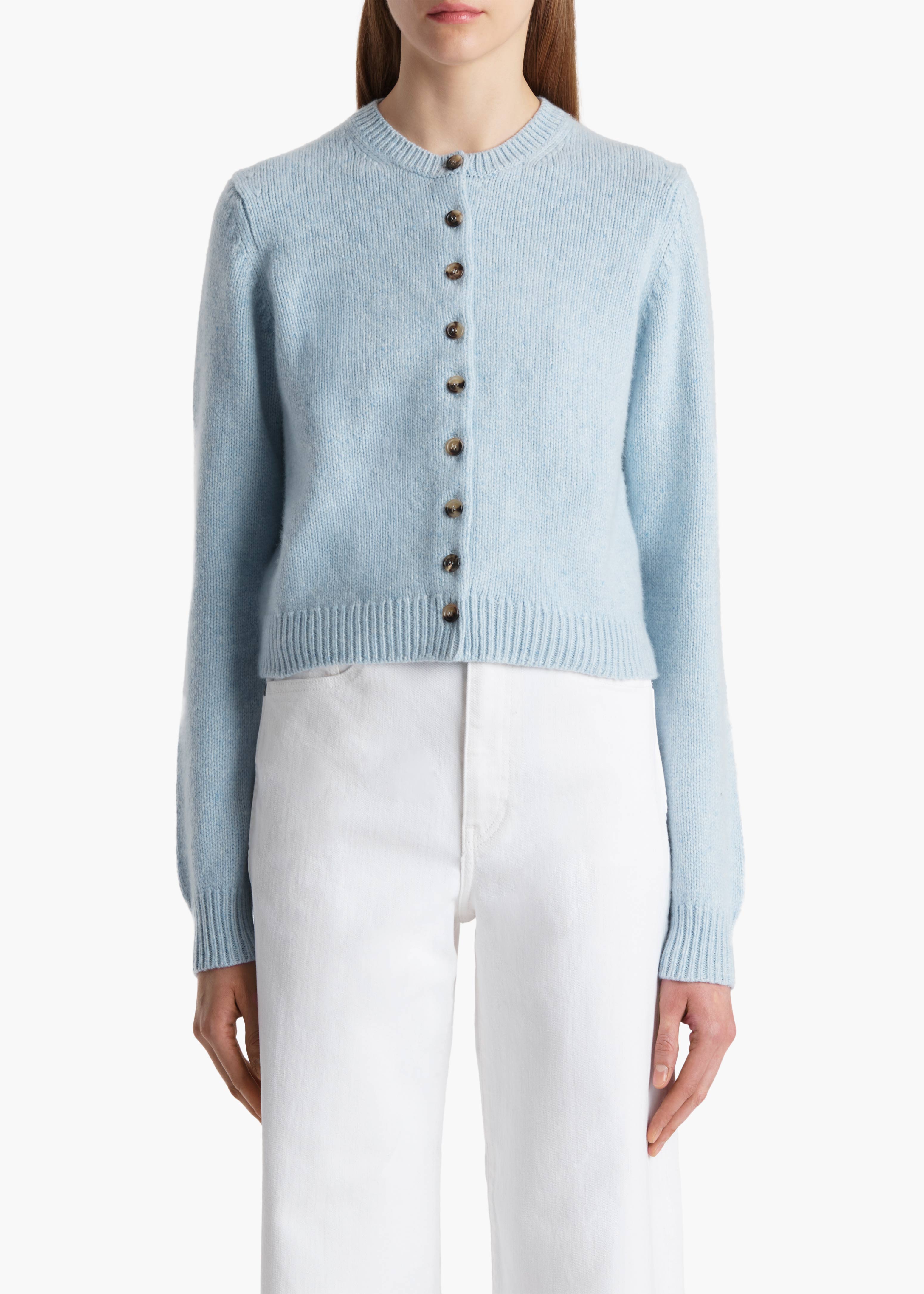 Everheart Cardigan in Atmosphere FRONT VIEW