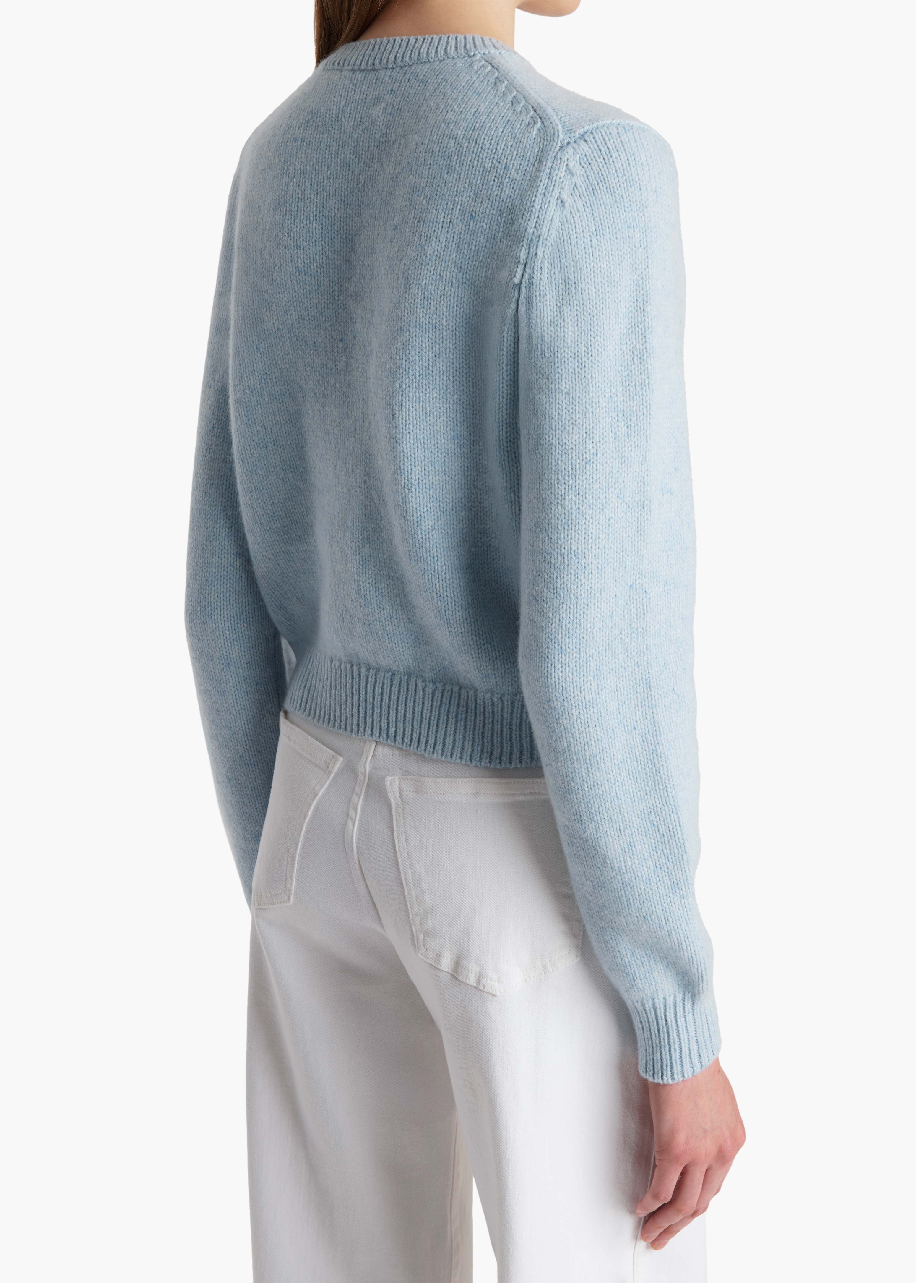 Everheart Cardigan in Atmosphere DETAILED VIEW 2