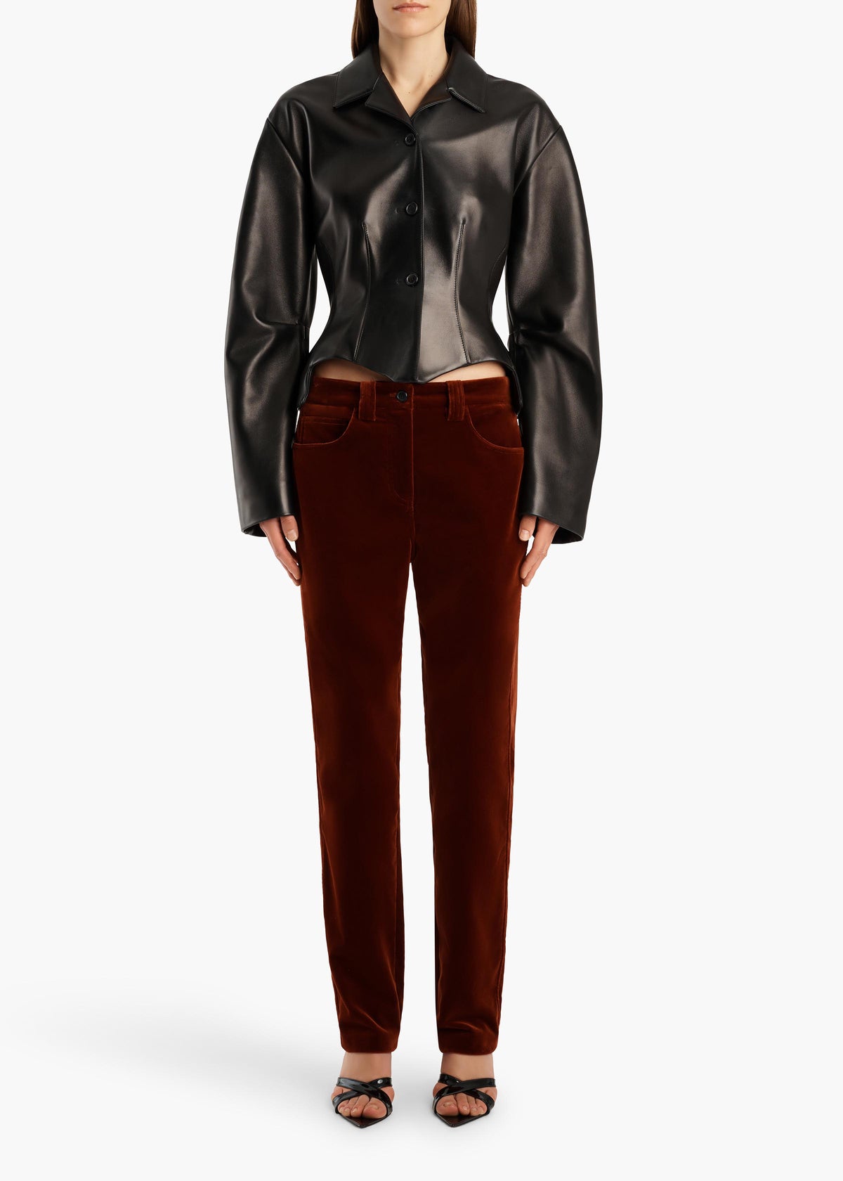 FARLEY PANT BRICK 32271031 503 A STYLED