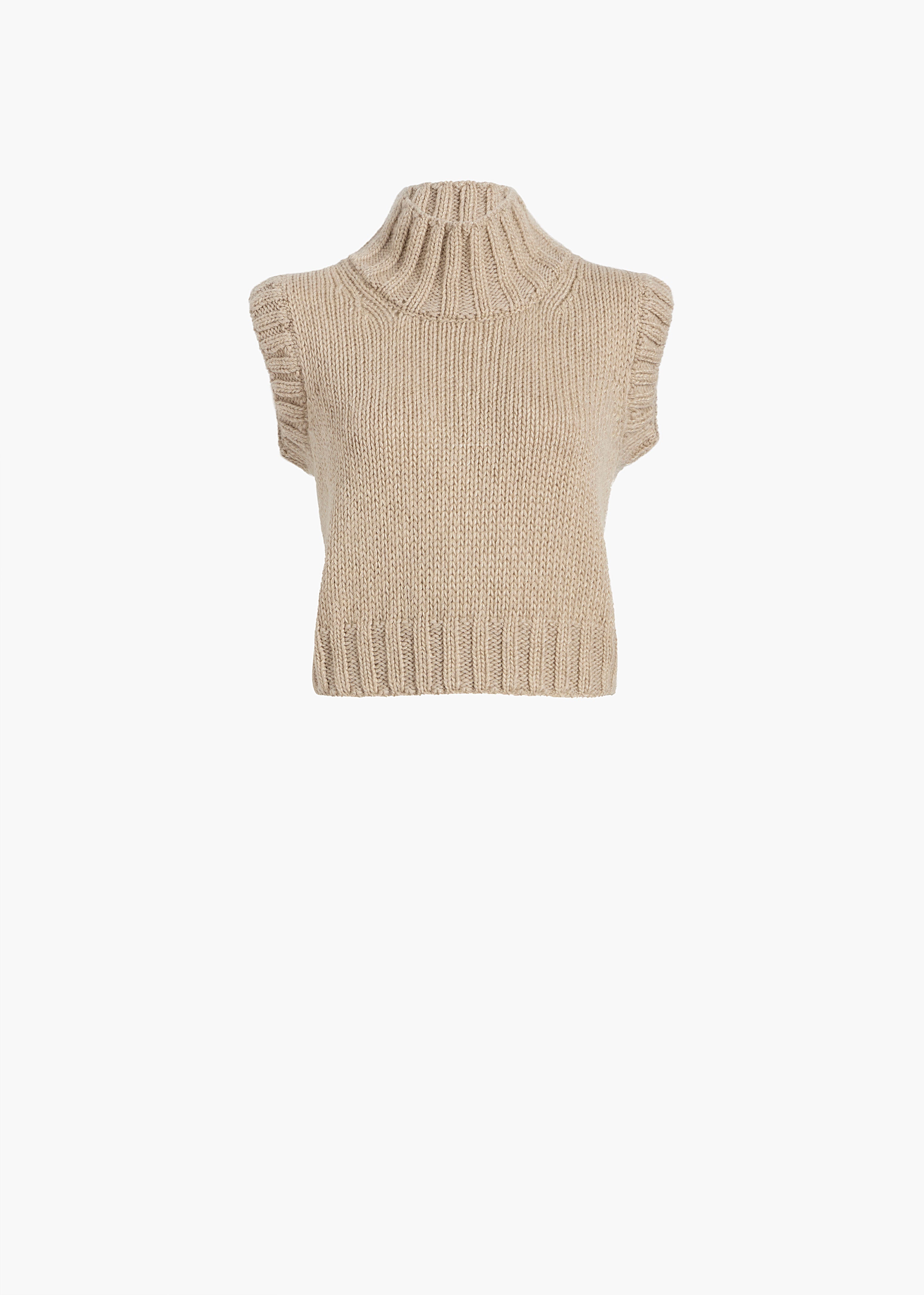 FAWN TOP SEPIA MULTI 18350675 489 GHOST