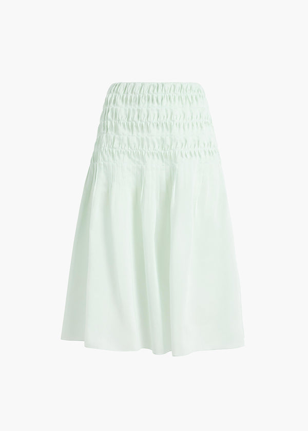 FLORENCE SKIRT ICE GREEN 41904232 499 GHOST