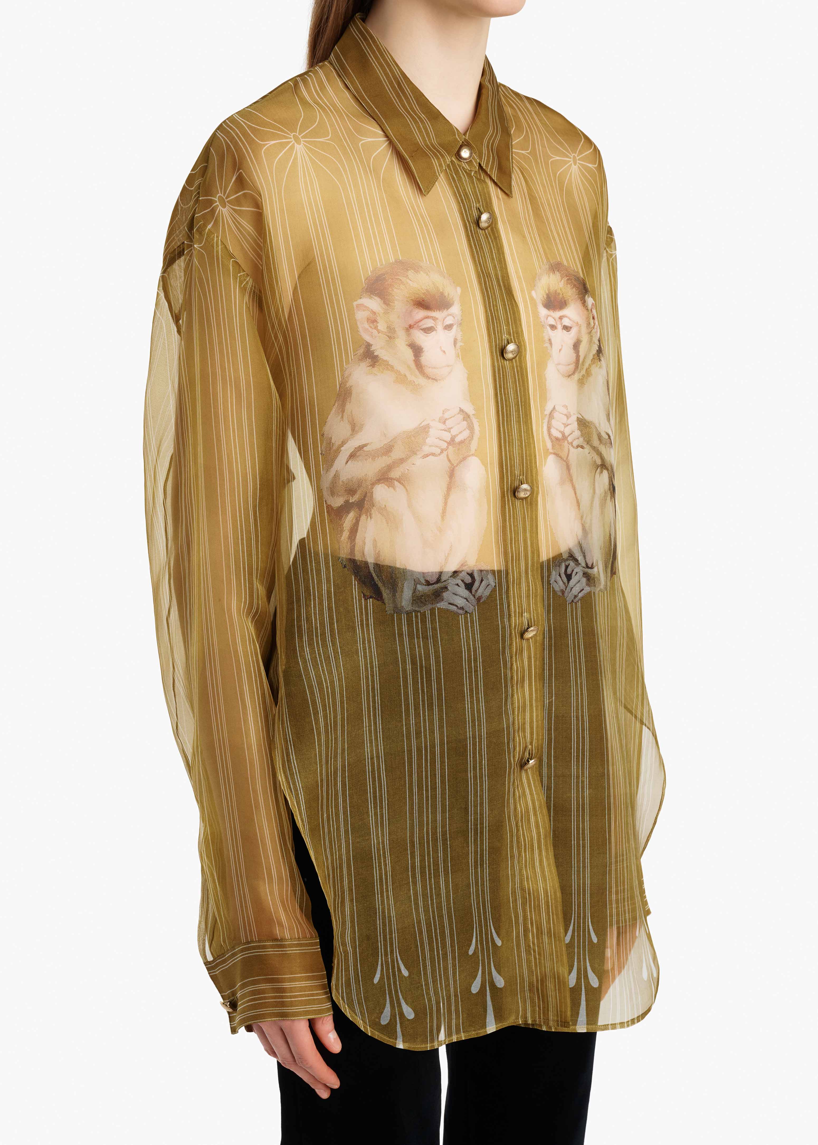 GOYA TOP MONKEY PRINT 24303438 688 D