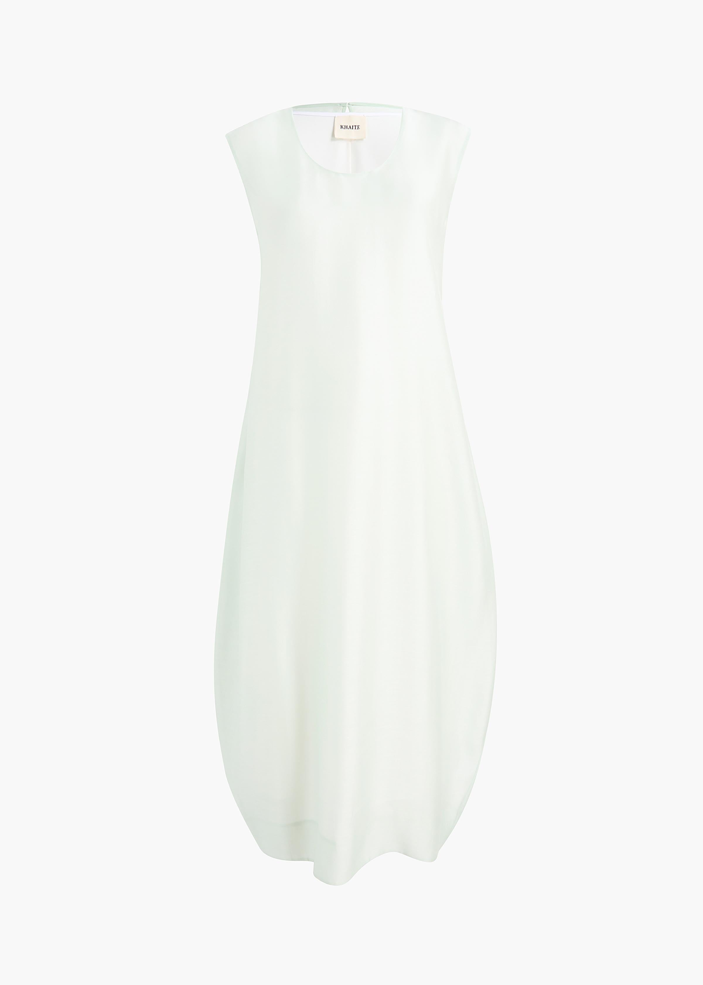 KHAITE - Grier Dress in Ice Green