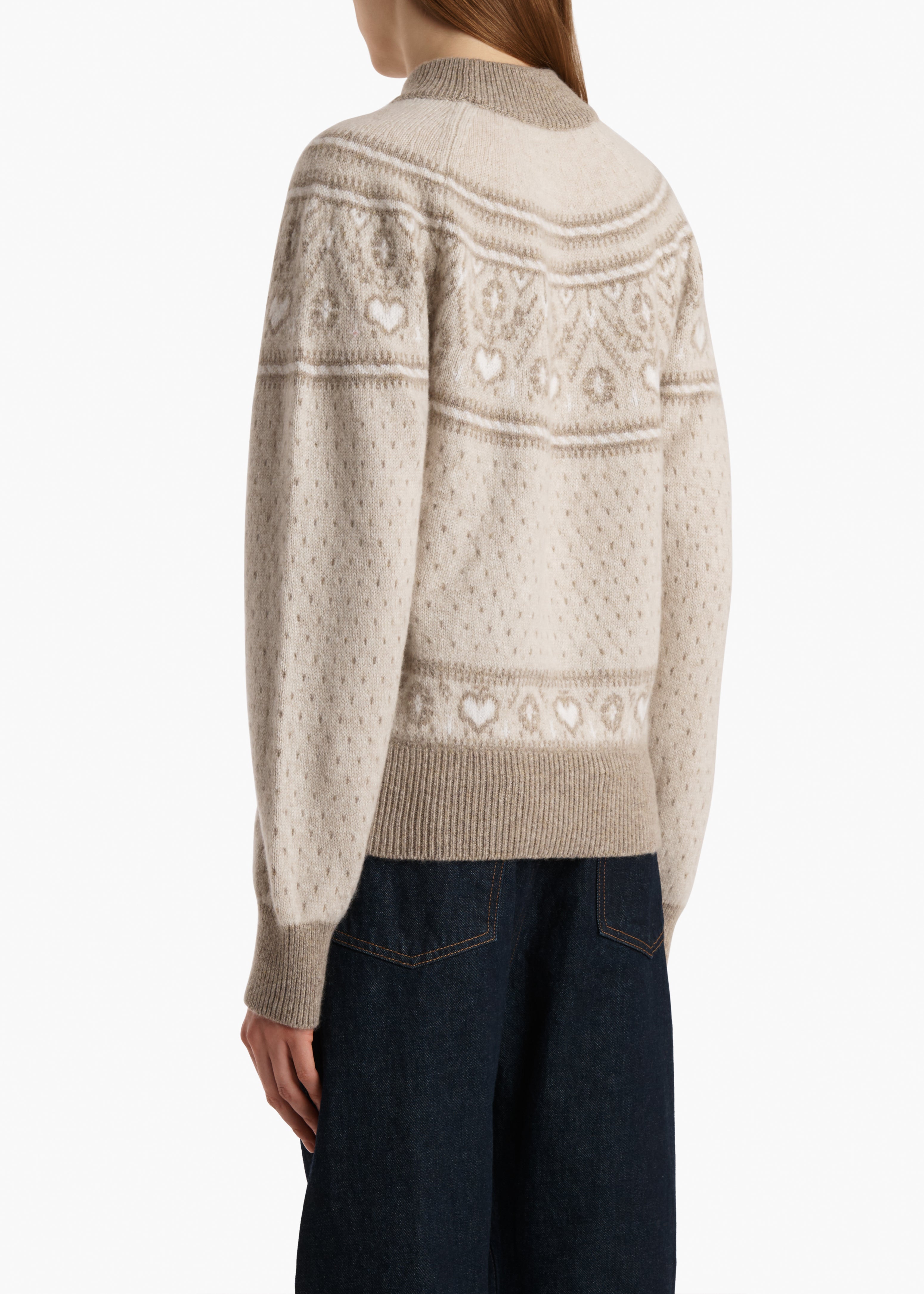 KHAITE - Guy Sweater in Light Multi