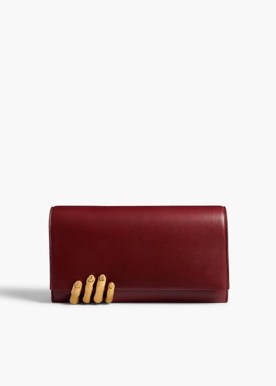 HAND CLUTCH OXBLOOD H4018 1015 524 A