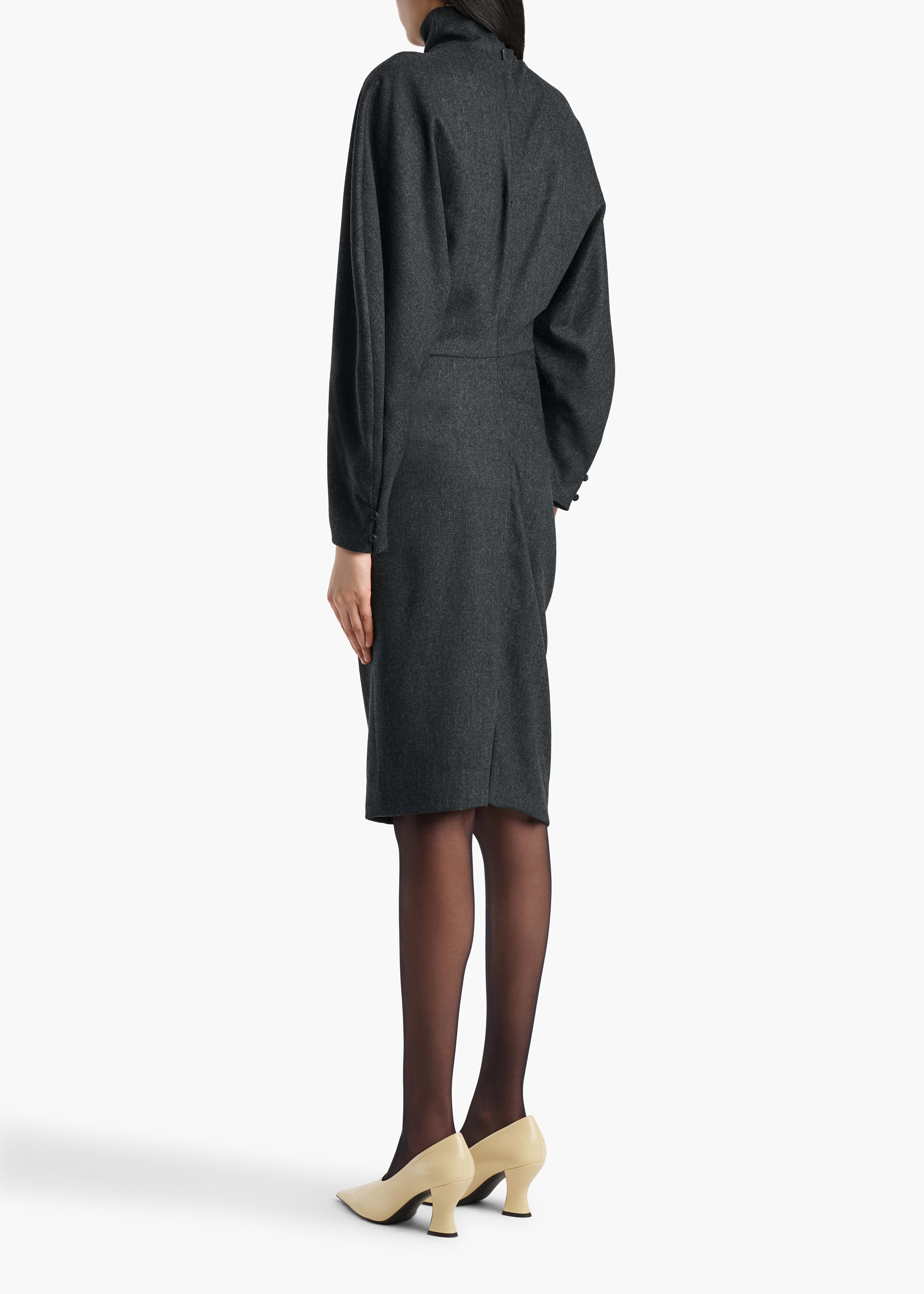 HARLIN DRESS CHARCOAL 5666604 205 C