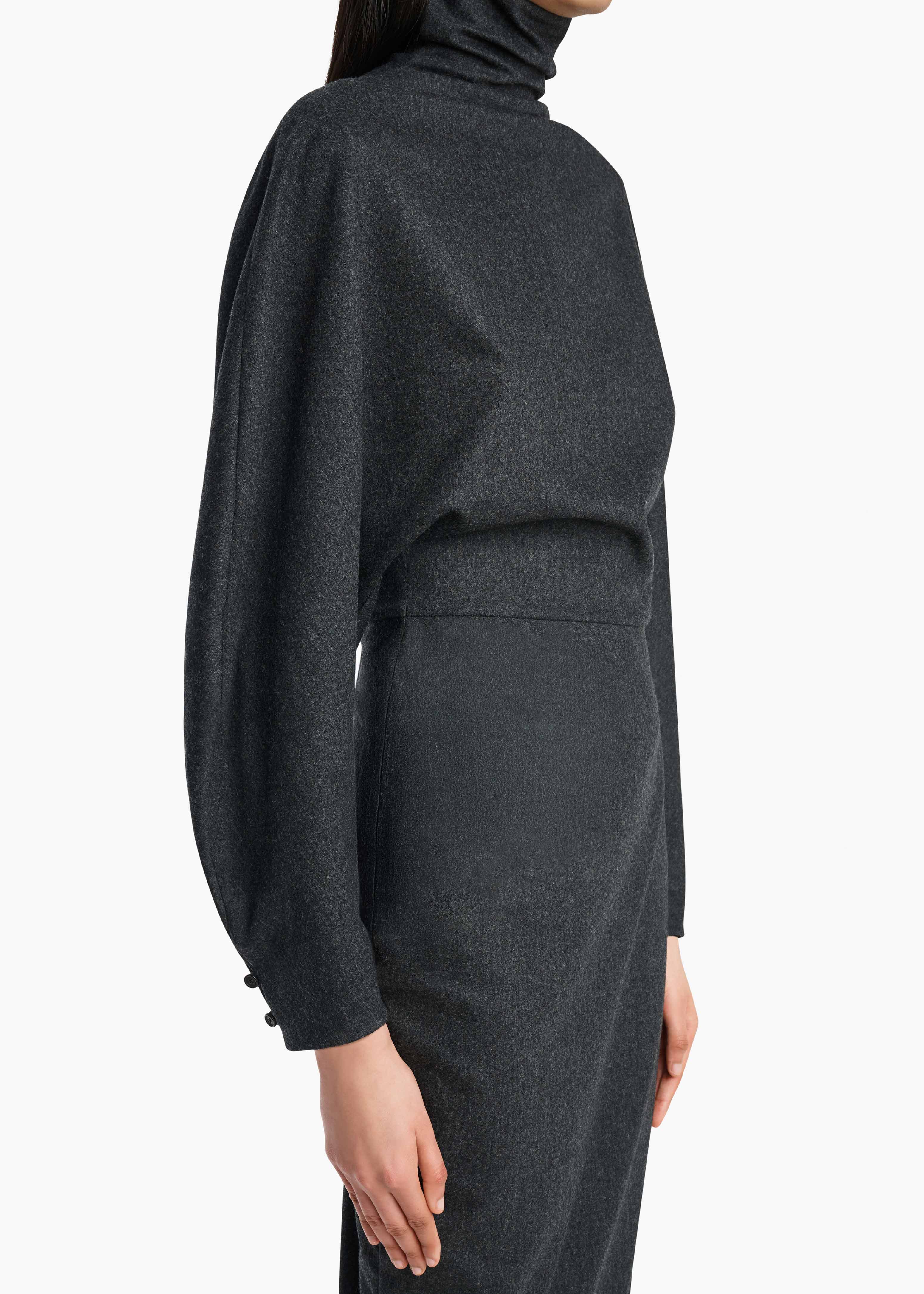 HARLIN DRESS CHARCOAL 5666604 205 D