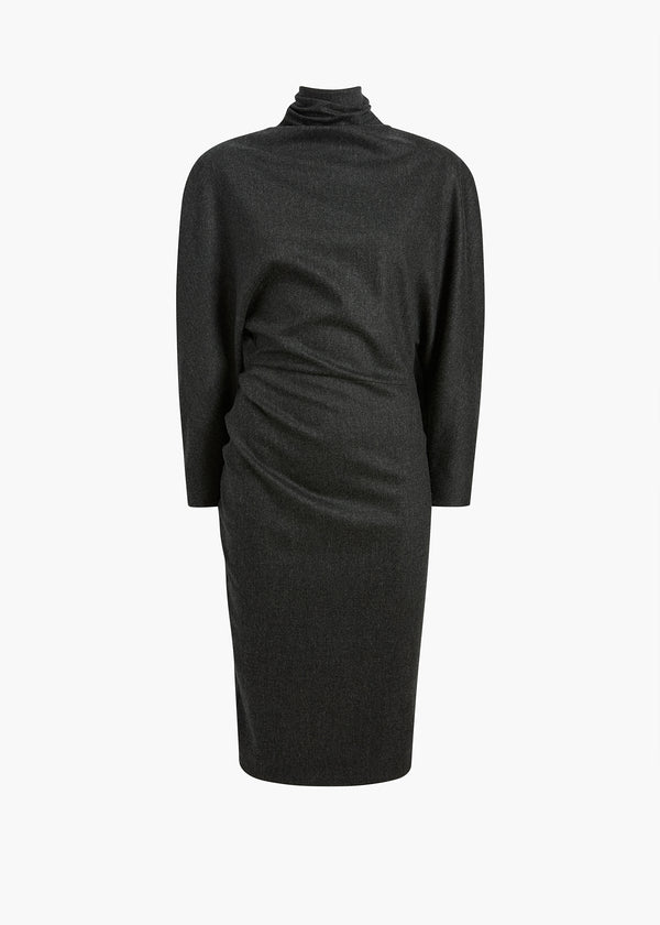 HARLIN DRESS CHARCOAL 5666604 205 GHOST ALT