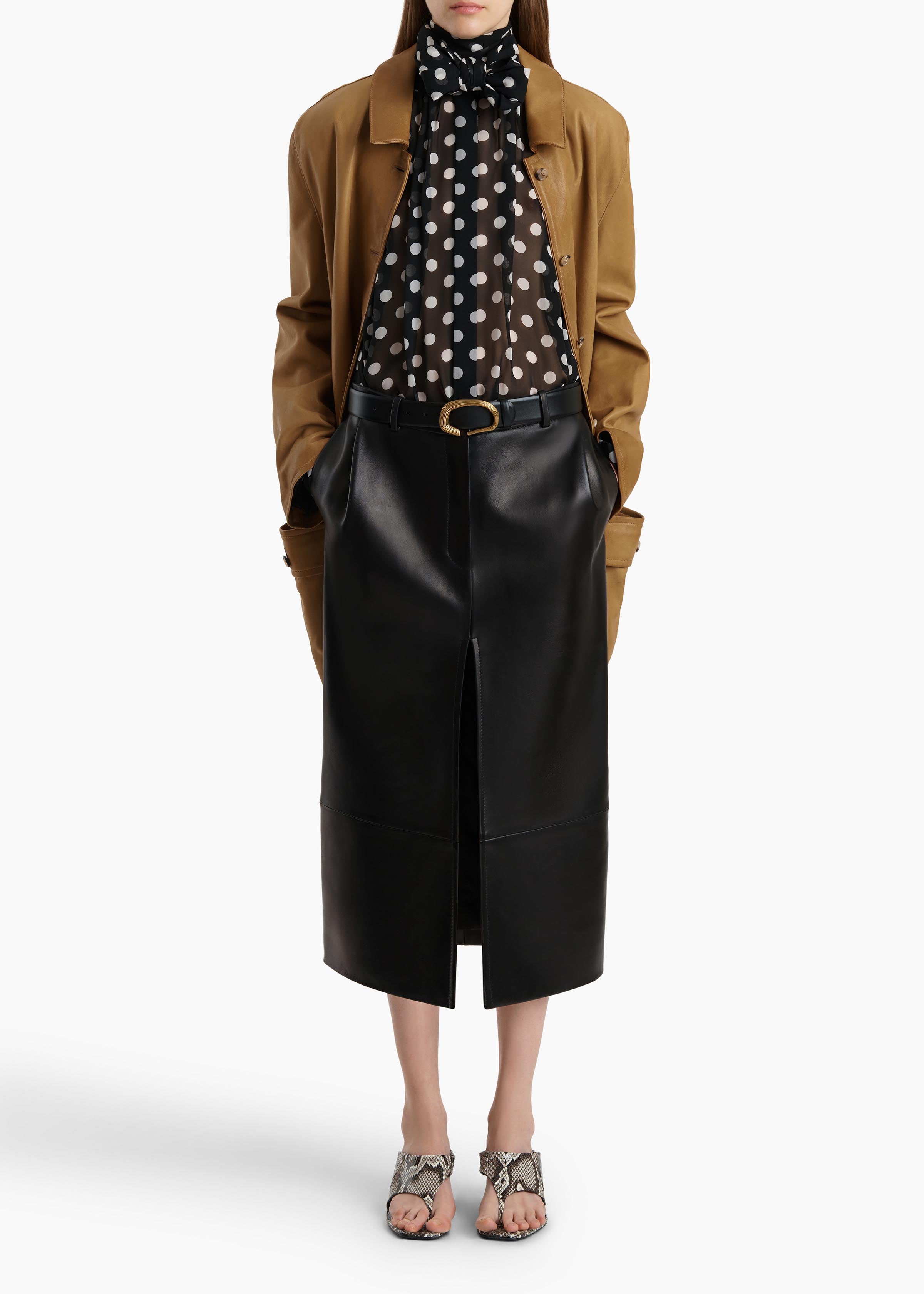 HARMON COAT GOLDEN OCHRE 62281007 980 A STYLED