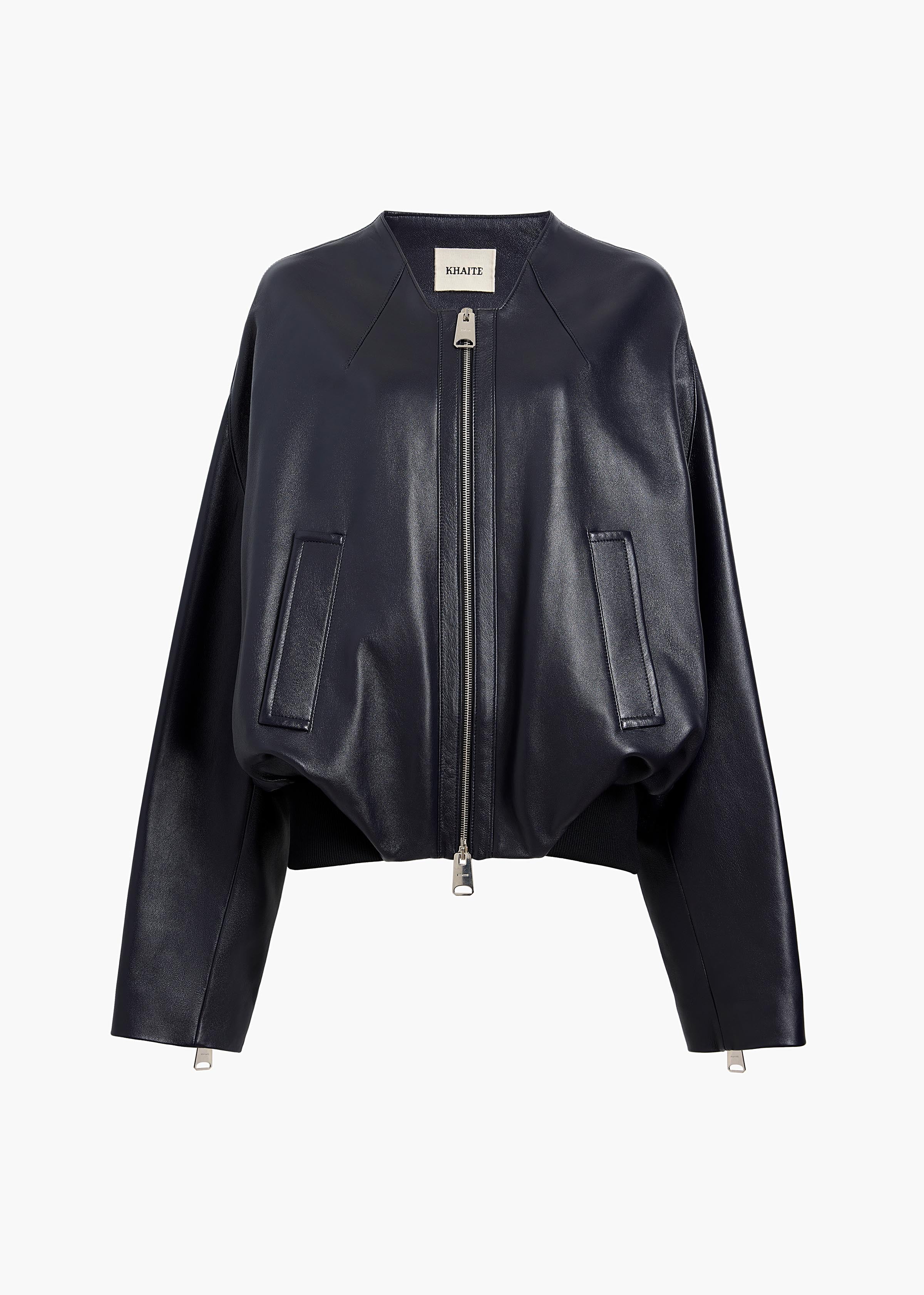KHAITE - Hewit Jacket in Dark Navy