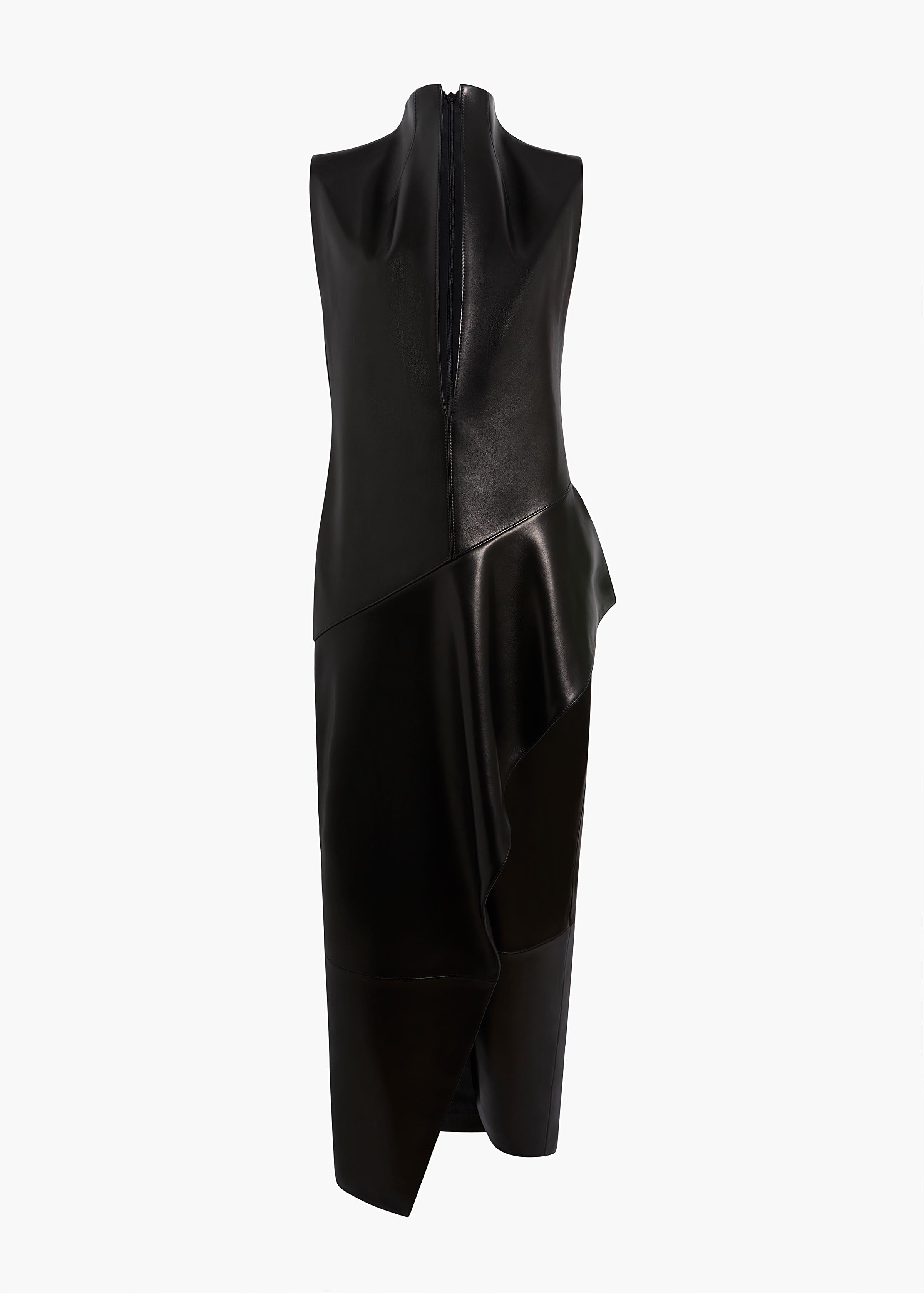Khaite Hilda Leather Dress - Black Khaite Hilda Leather Dress - Black