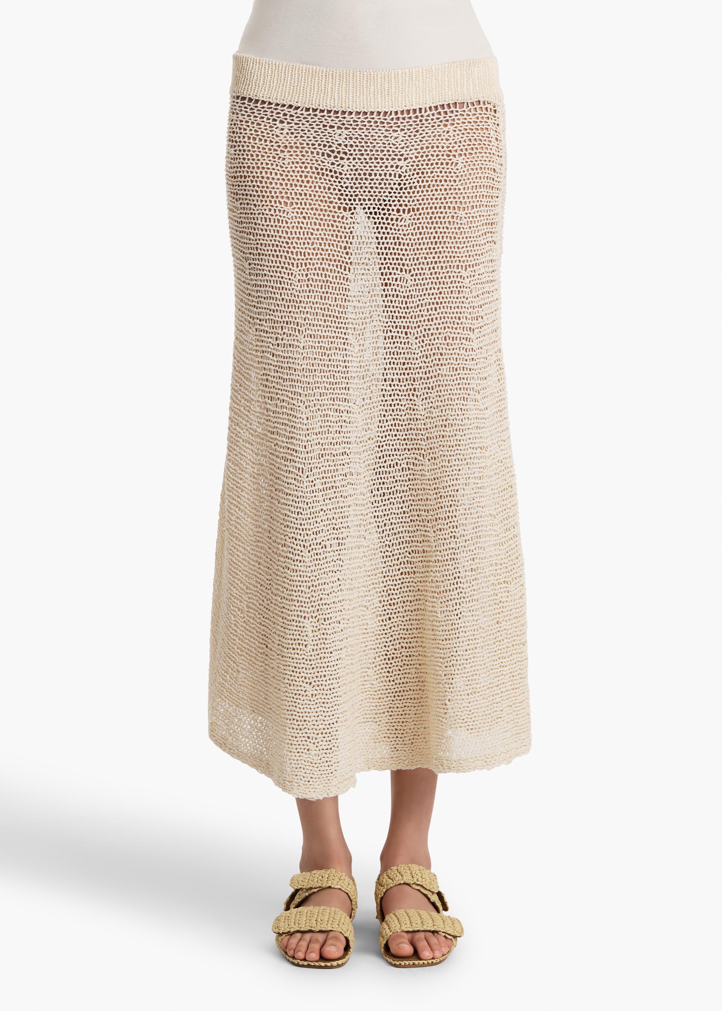 INAYA SKIRT IVORY 18166458 101 B