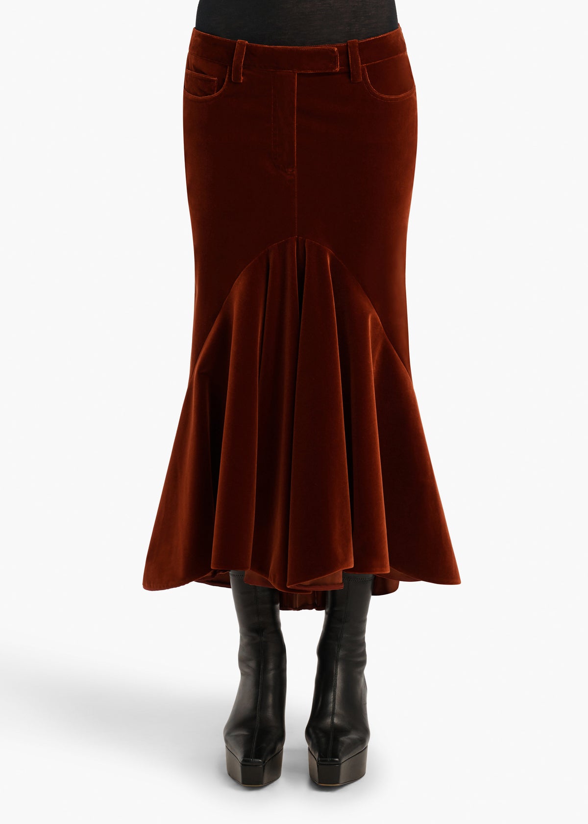 INEZ SKIRT BRICK 42071031 503 B