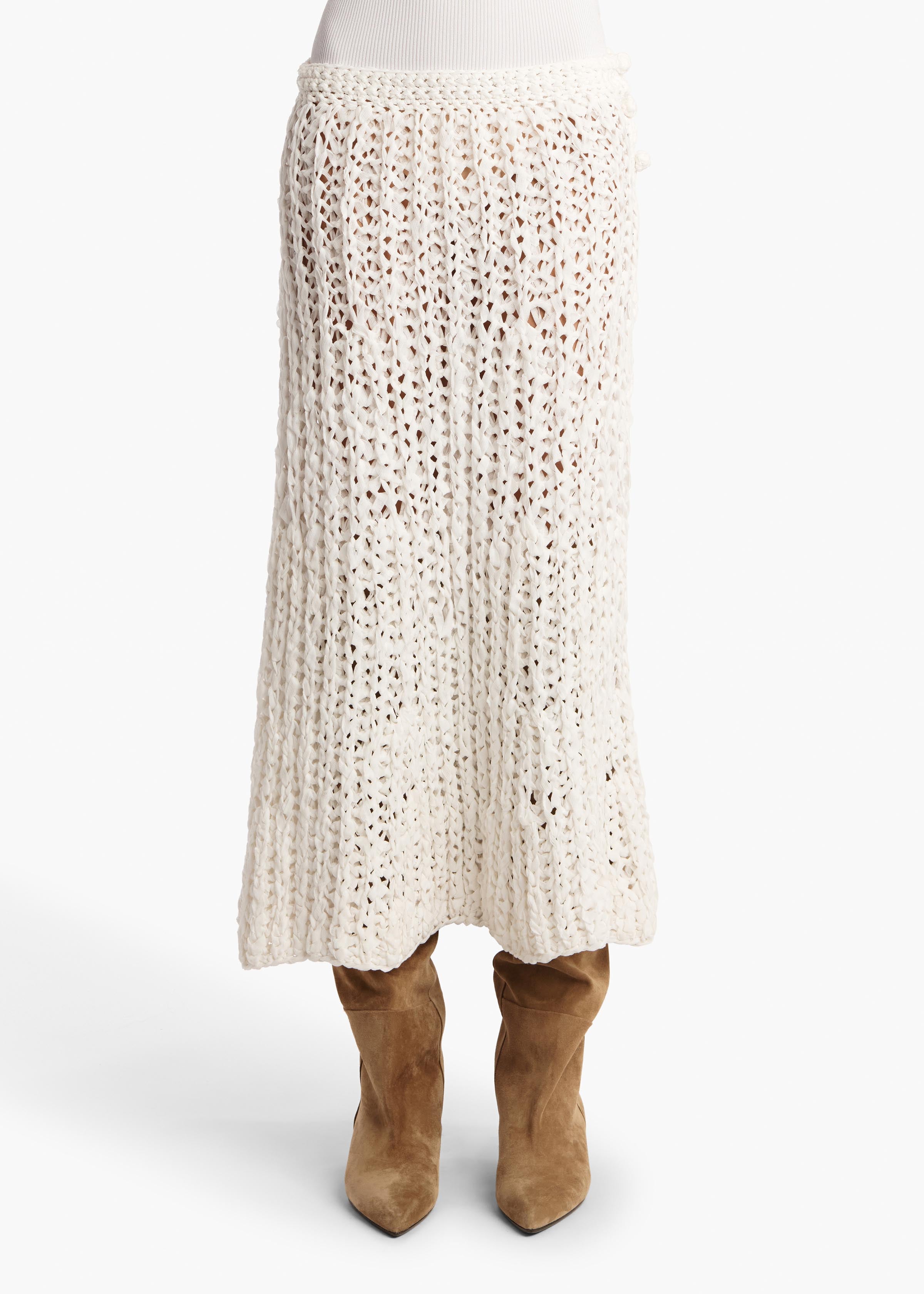 Iori Skirt in Glaze FRONT VIEW