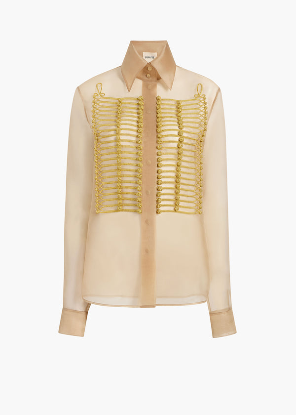 IVY TOP BEIGE 24823440 963 GHOST