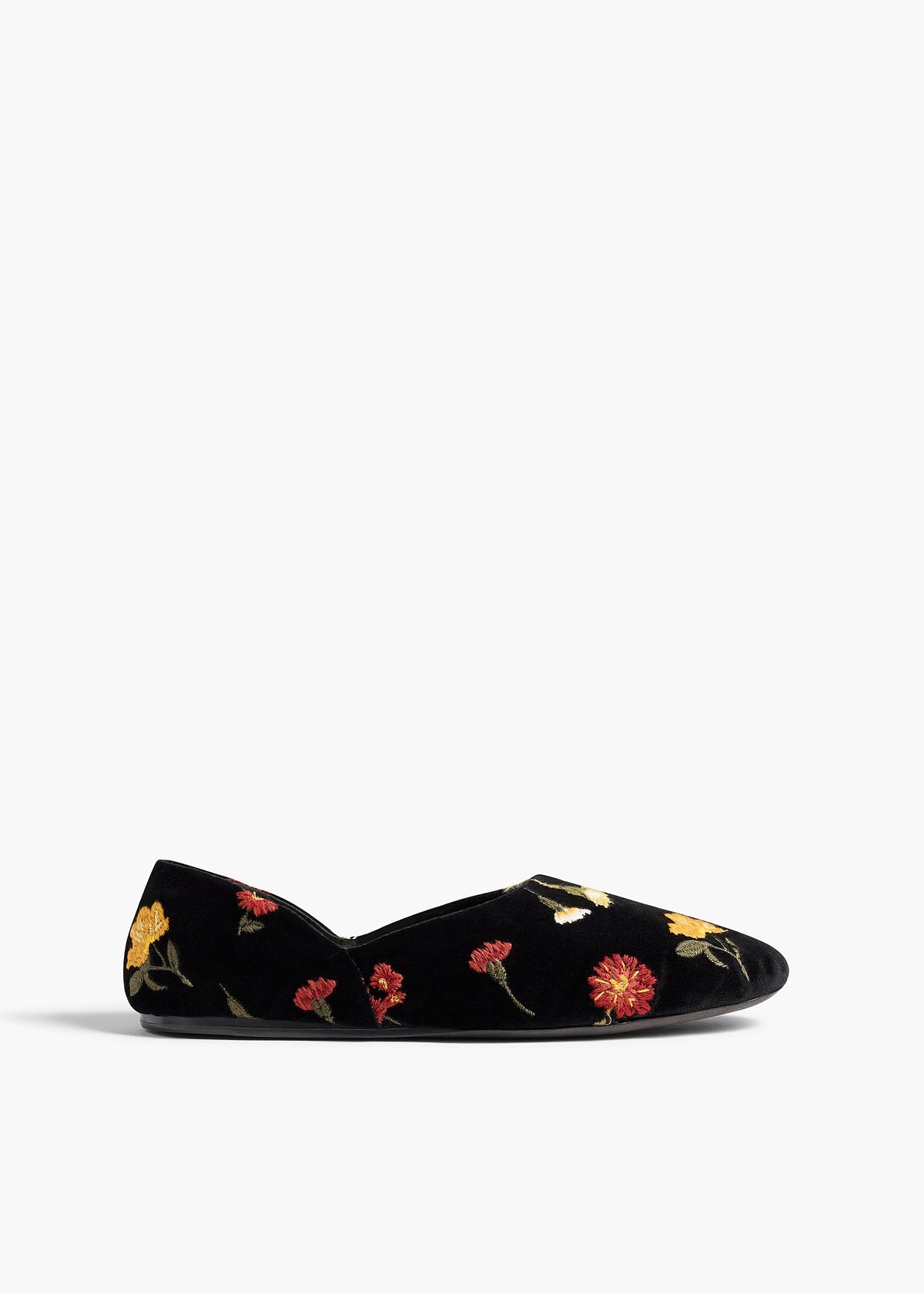 KHAITE - Jane Flat in Black Multi