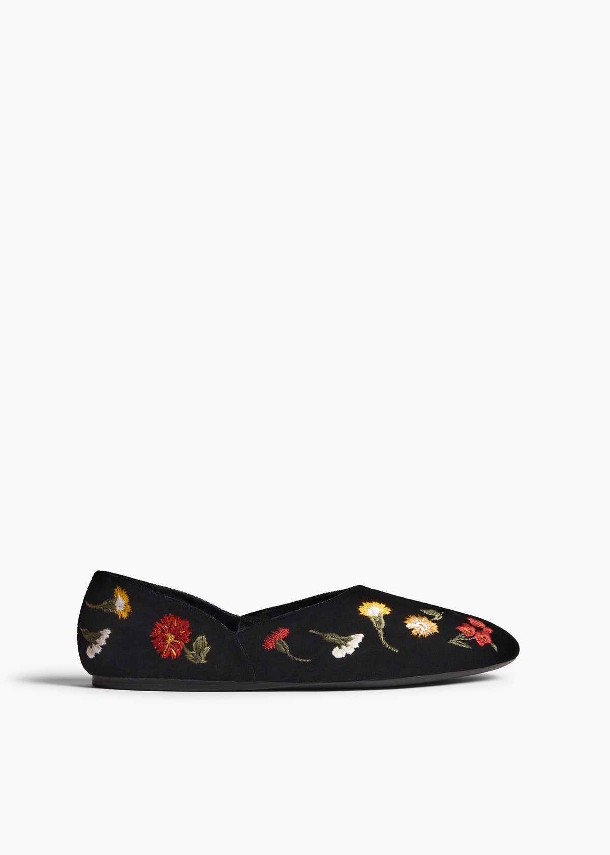 KHAITE - Jane Flat in Black Multi