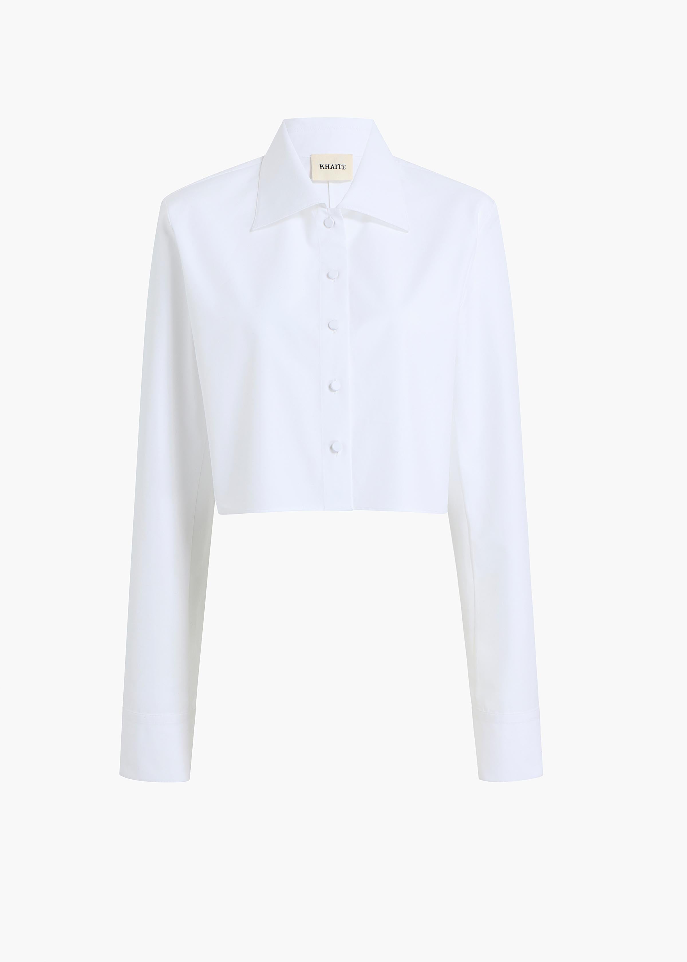 Jasen Top in Chalk – KHAITE