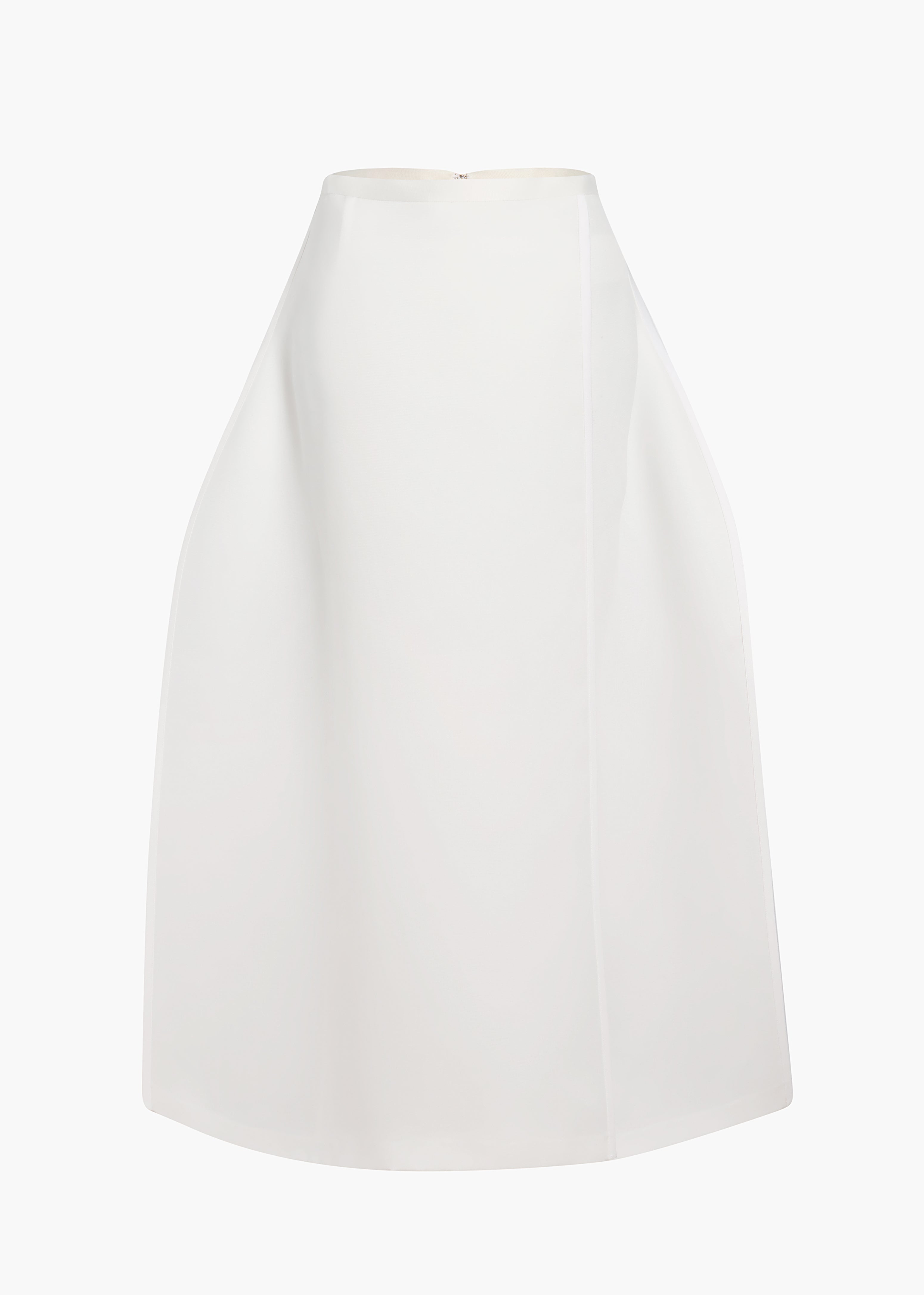 White fashion chalk skirt