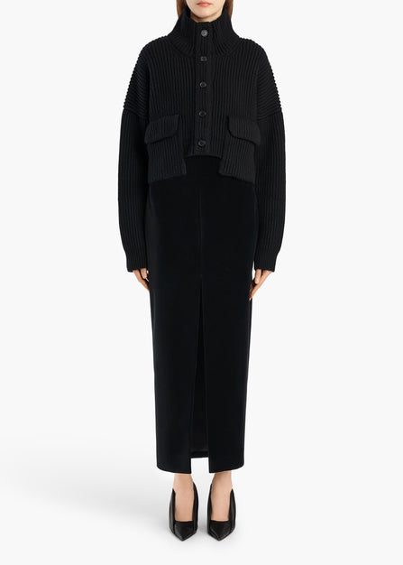 LACHLAN SKIRT BLACK 42011031 200 A STYLED