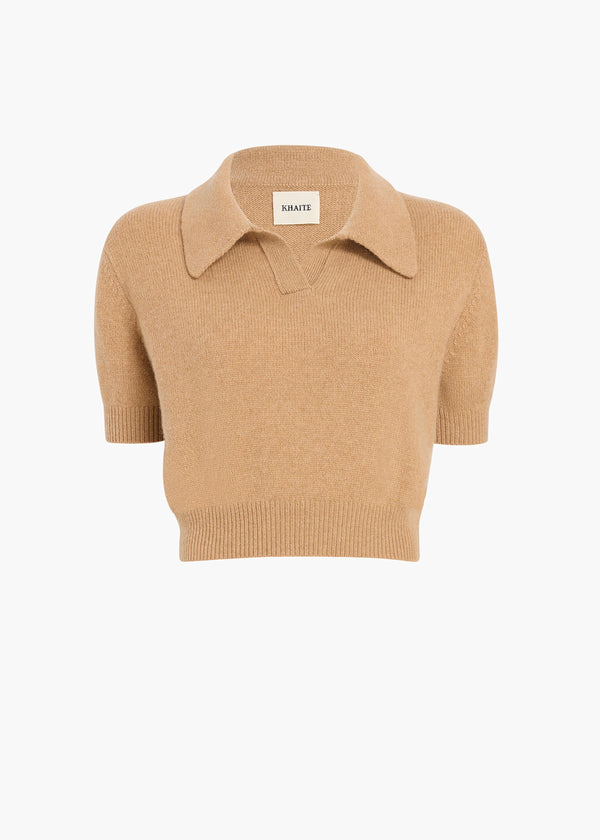 LENI TOP CAMEL 18203534 910 GHOST