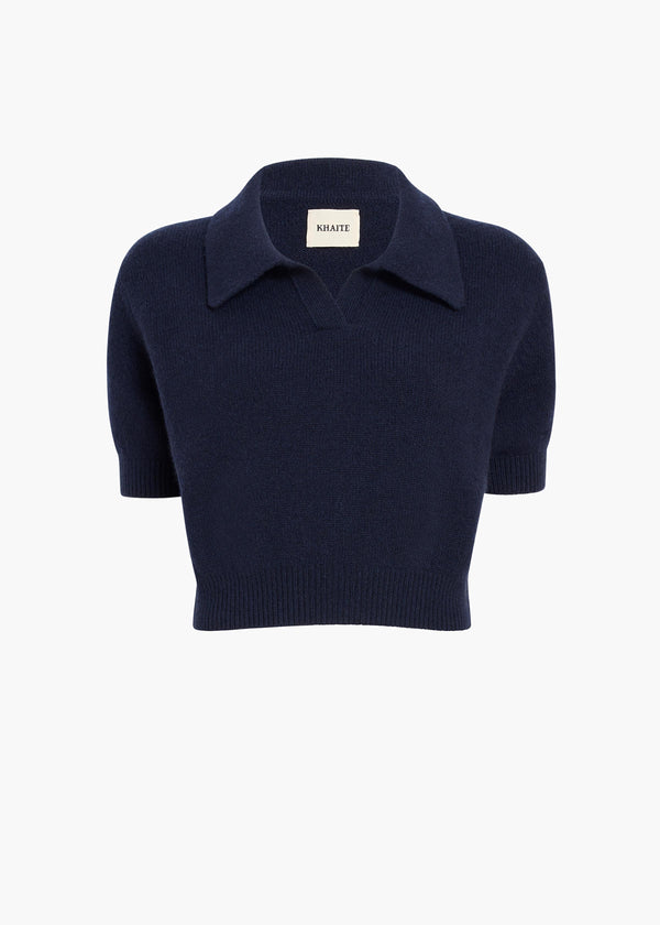 LENI TOP MIDNIGHT NAVY 18203534 358 GHOST