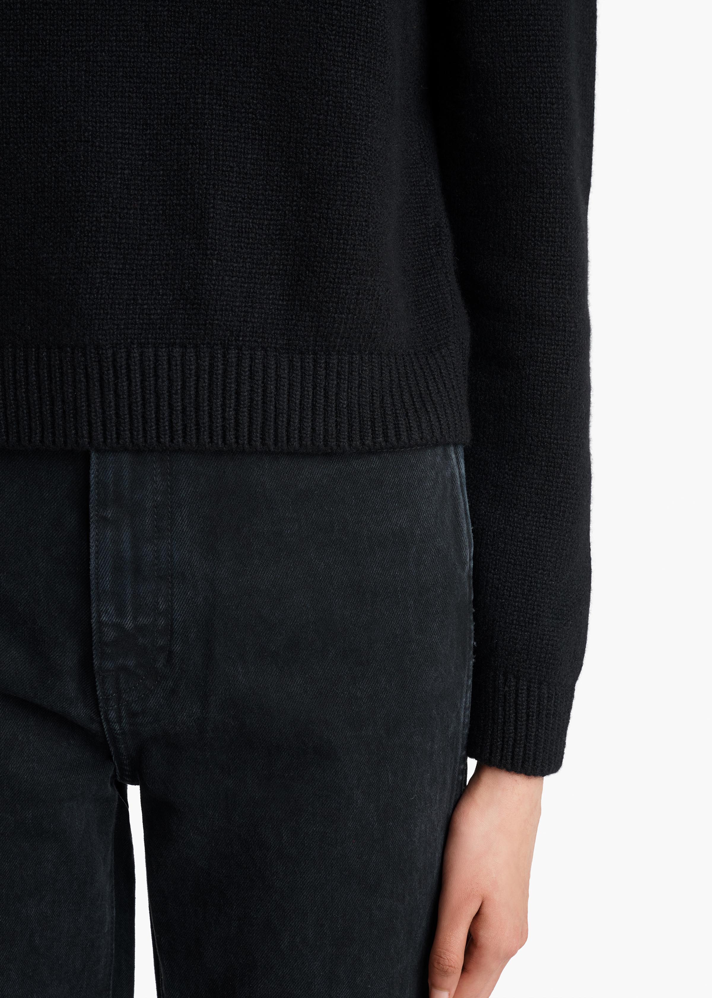 KHAITE - Leta Sweater in Black
