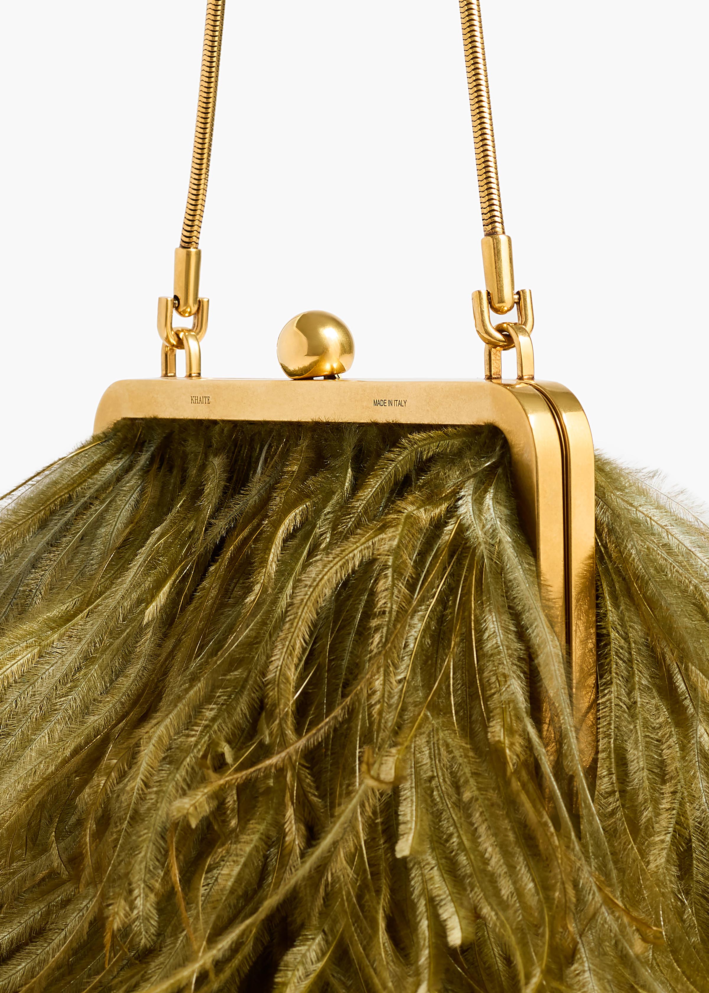 LILITH CHAIN EVENING BAG OLIVE H3030 4254 420 D