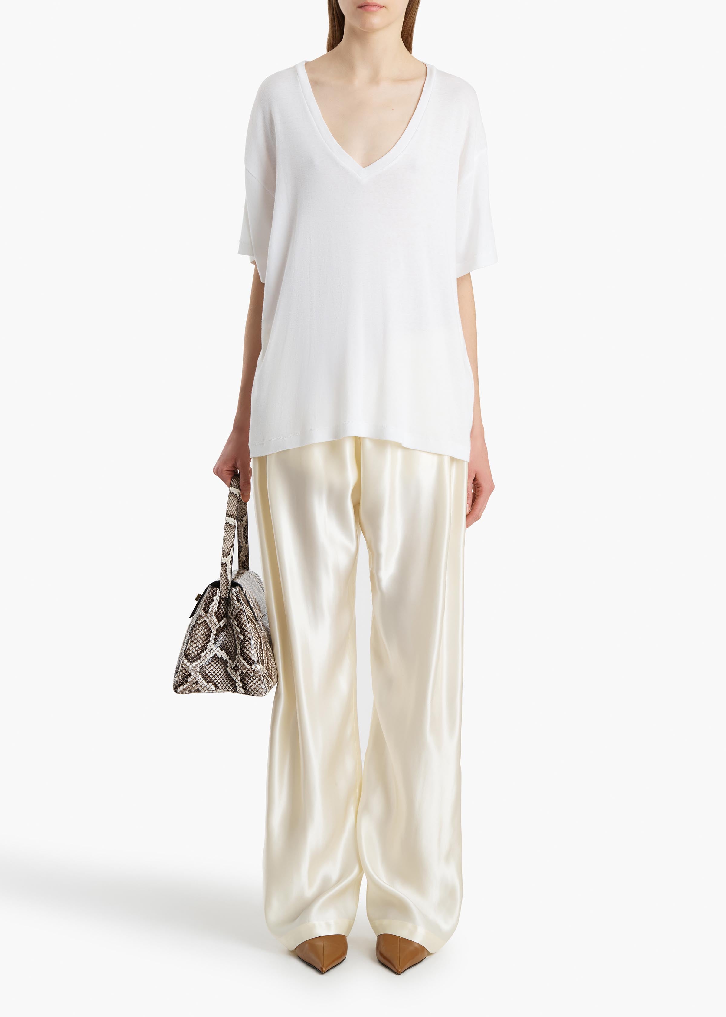 LINDA TSHIRT WHITE 181251015 100 A STYLED