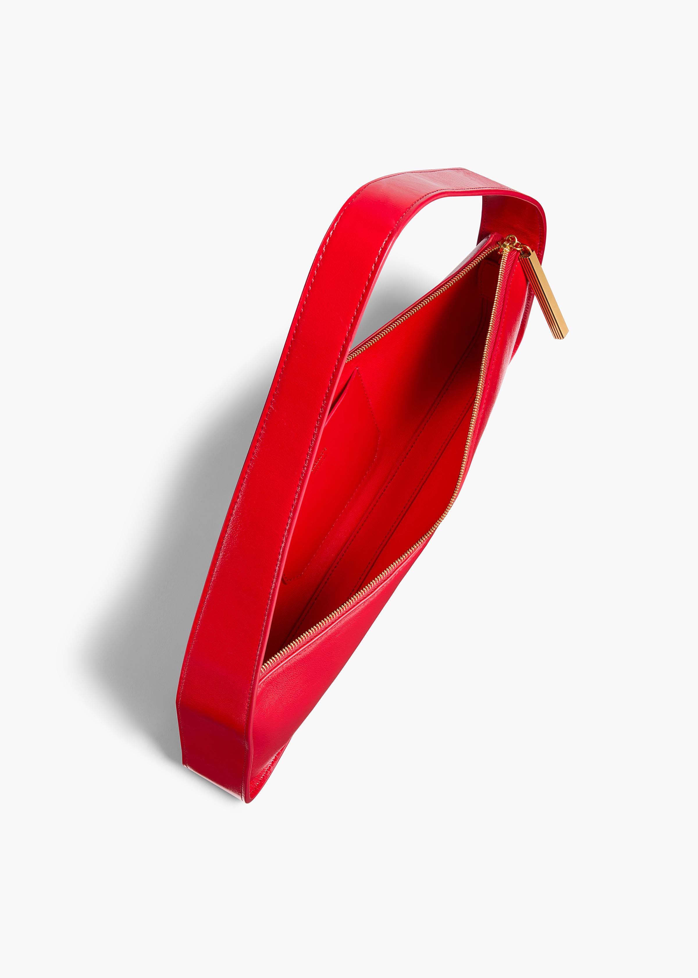 Lori Baguette Bag in Rebel Crackle Patent Leather OVERHEAD VIEW