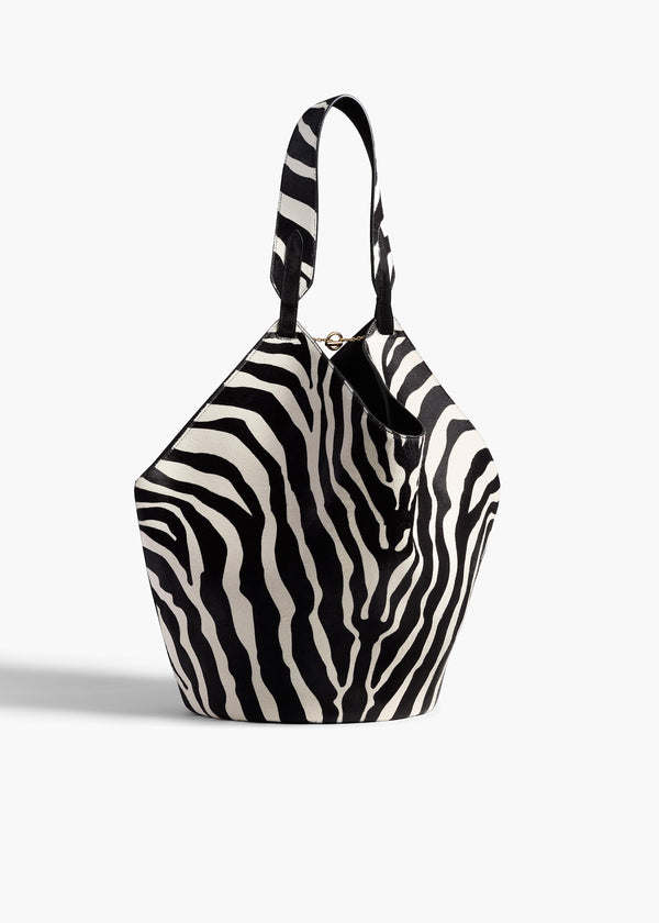 LOTUS MEDIUM TOTE BLACK WHITE H2037 1002 294 A