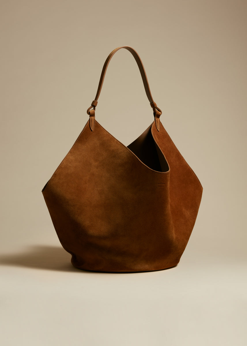 Large Brown Leather Handbag Tote Leather Shoulder Bag -  Norway