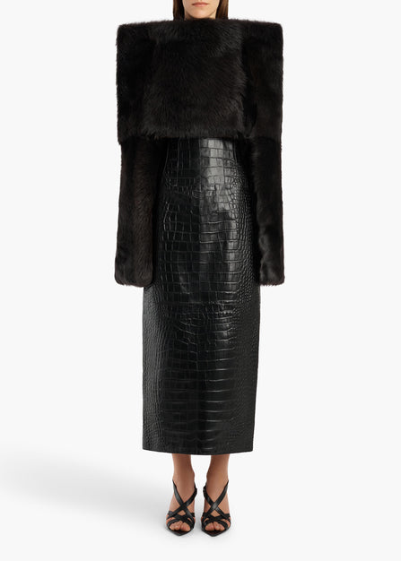 LOXLEY SKIRT BLACK 41081075 200 A STYLED