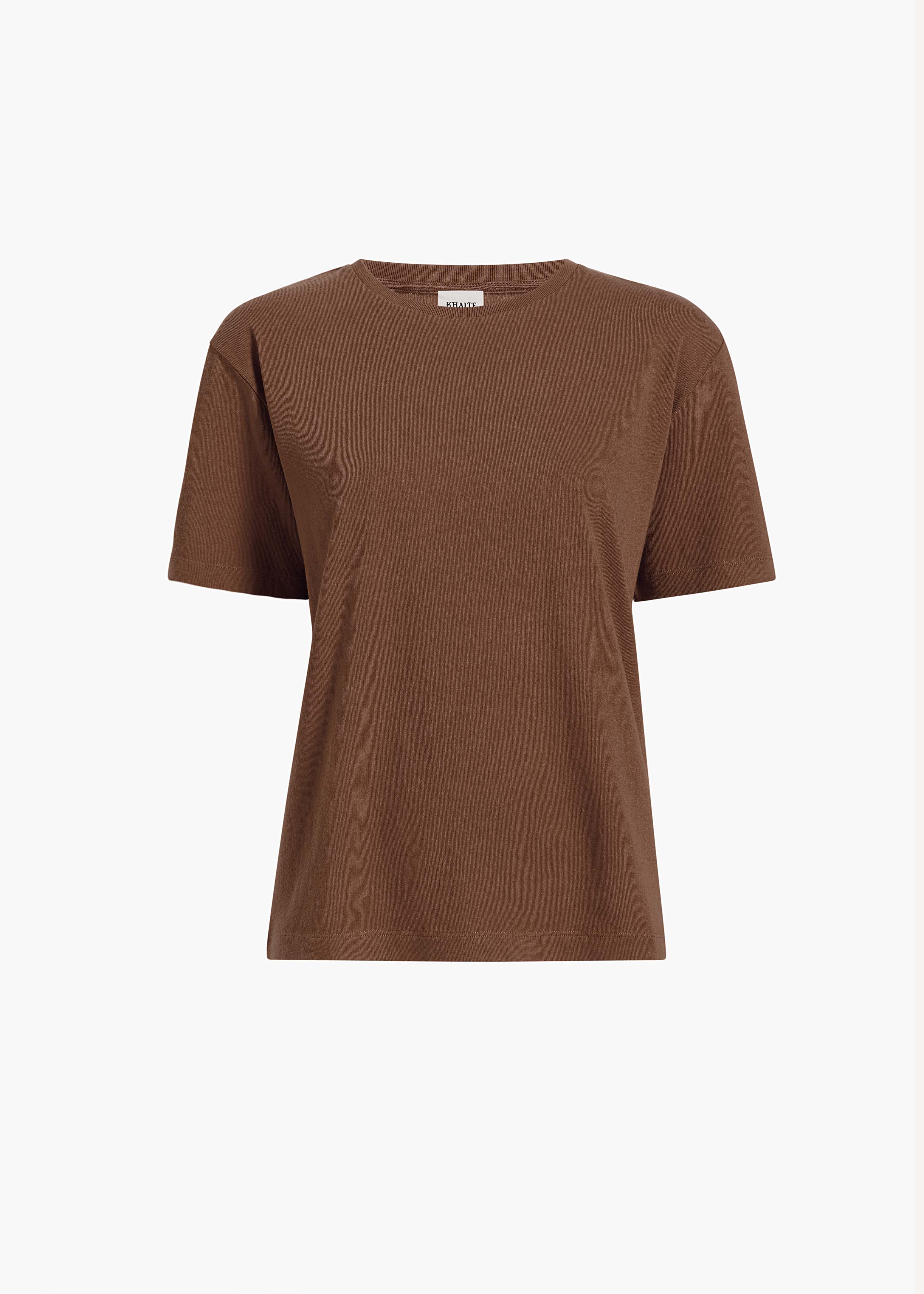 MAE SHORT SLEEVE TEE SHIRT CHESTNUT 2196138 934 GHOST