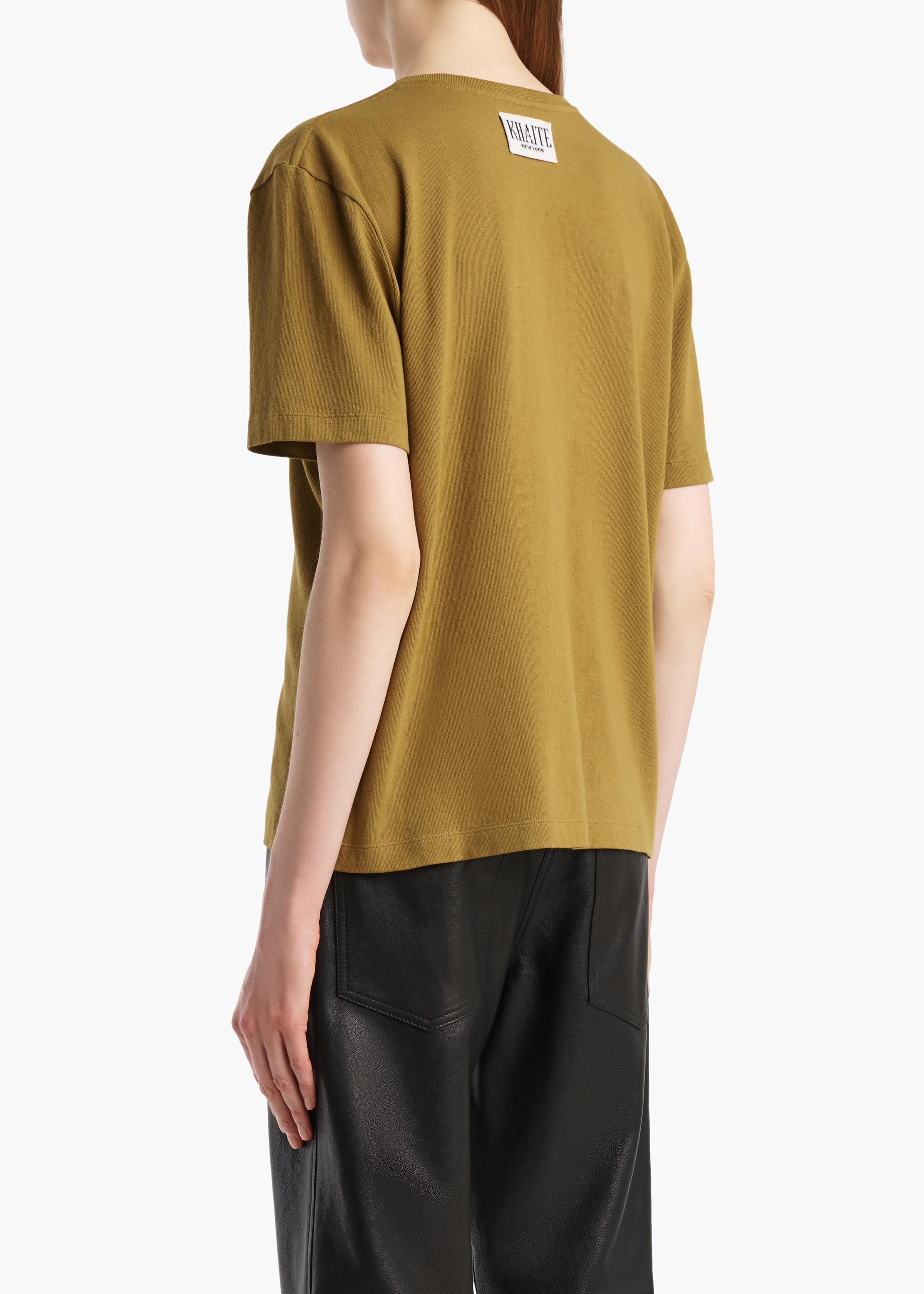 MAE SHORT SLEEVE TEE SHIRT DIJON 2196138 604 C