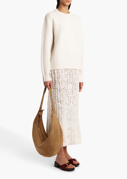 Mae Sweater in Glaze STYLED VIEW