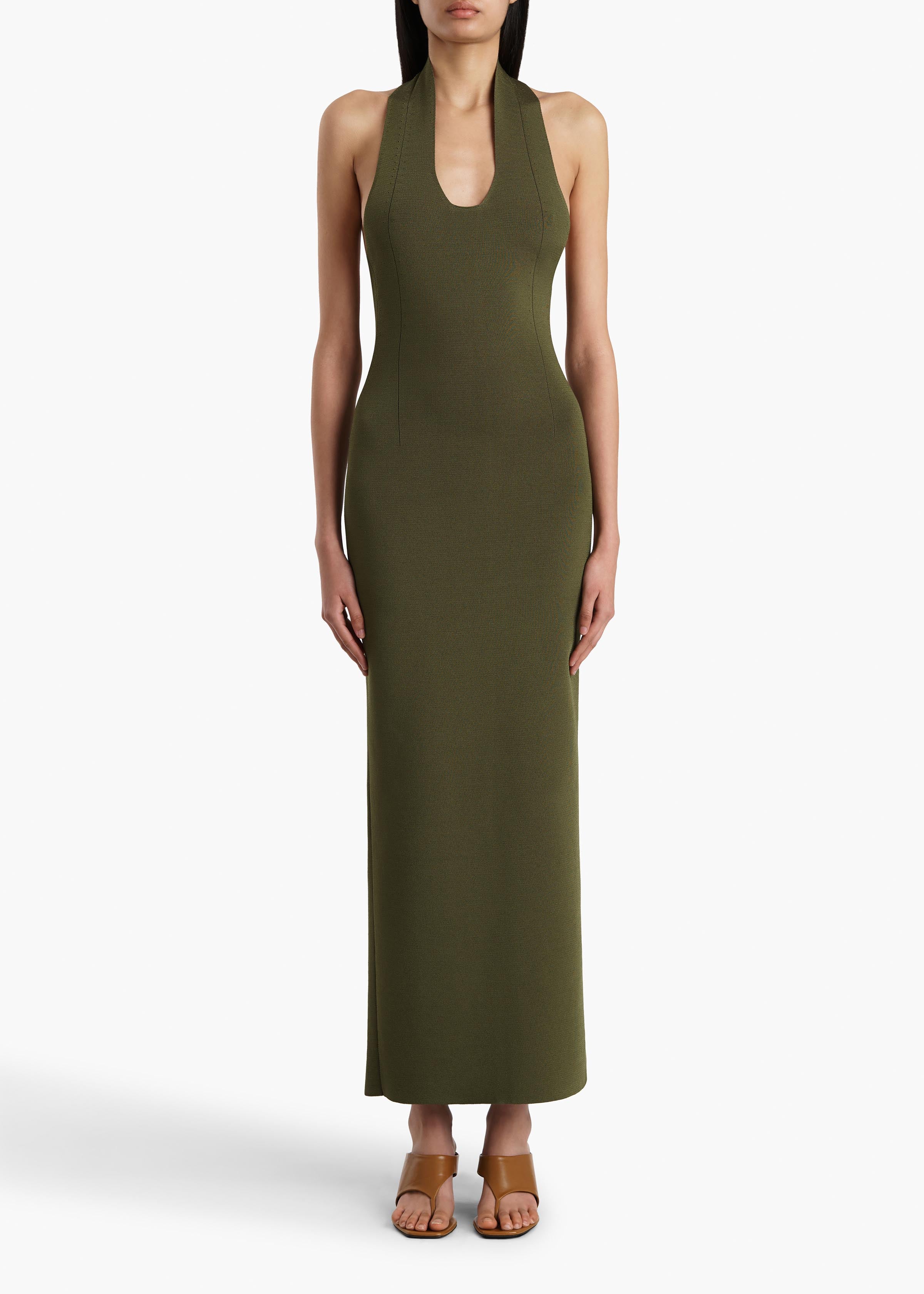 MAHI DRESS OLIVE 18207429 420 B