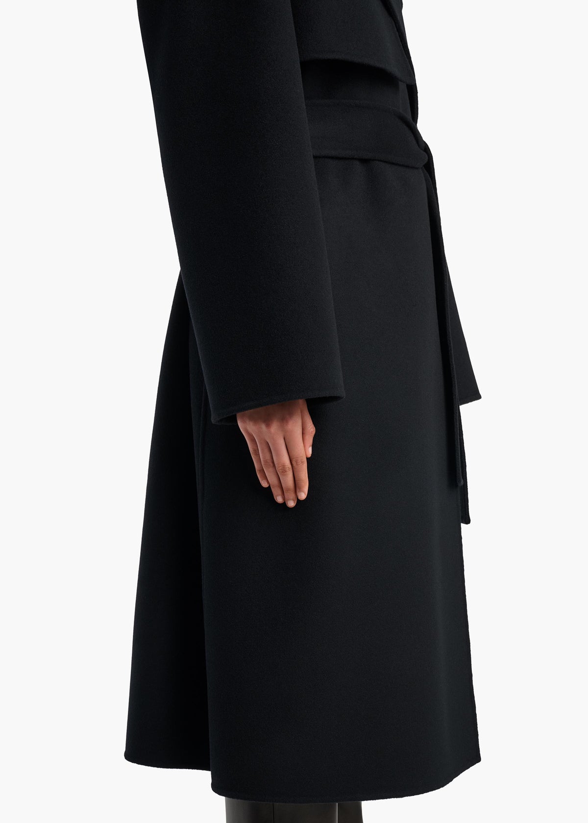 KHAITE - Manston Coat in Black