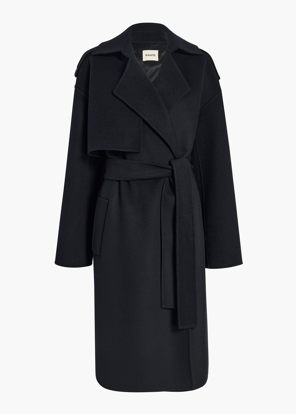 KHAITE - Manston Coat in Black