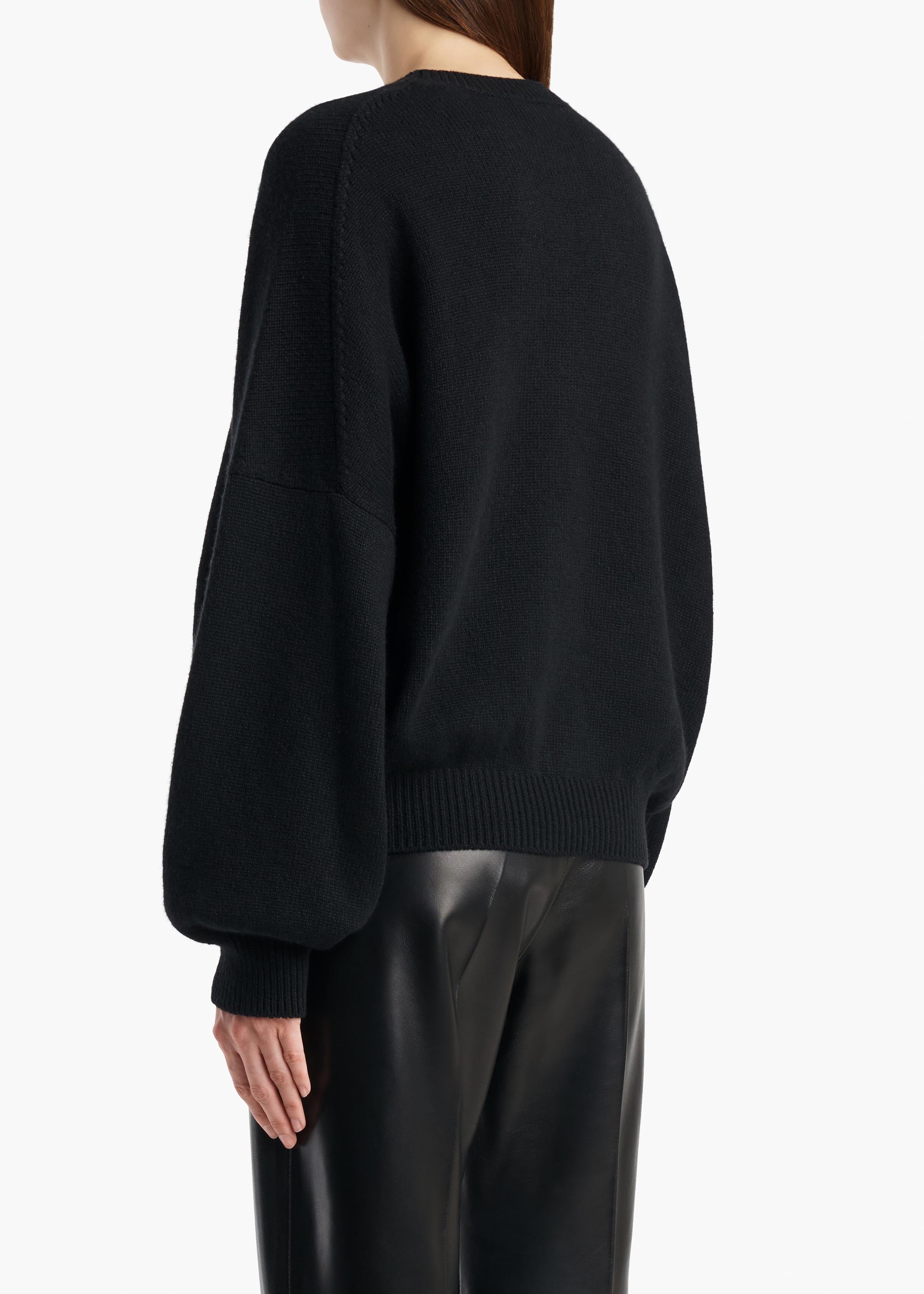 KHAITE - Margaux Sweater in Black
