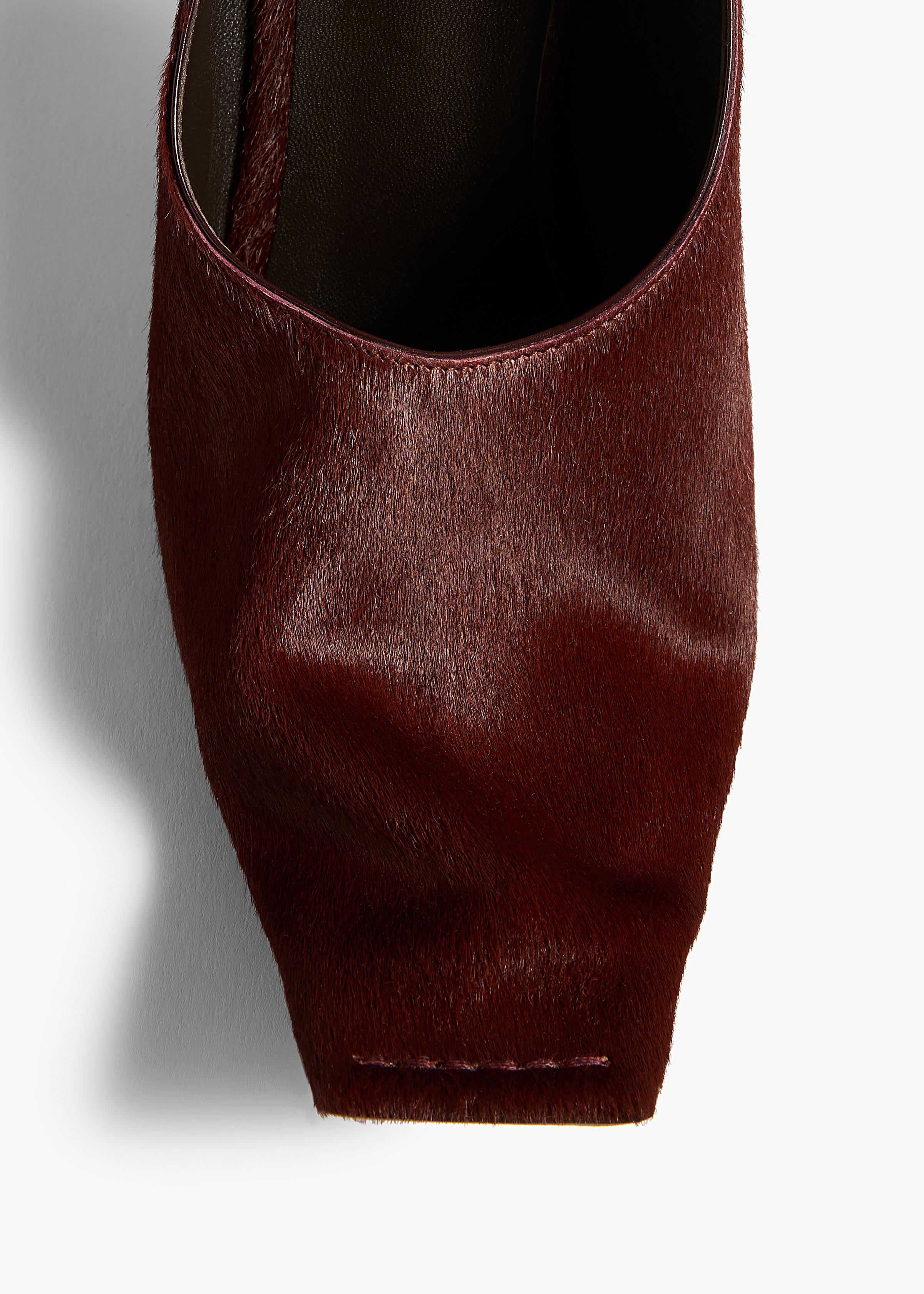 MARLENE PUMP 85 RED MAHOGANY F2054 760 763 C