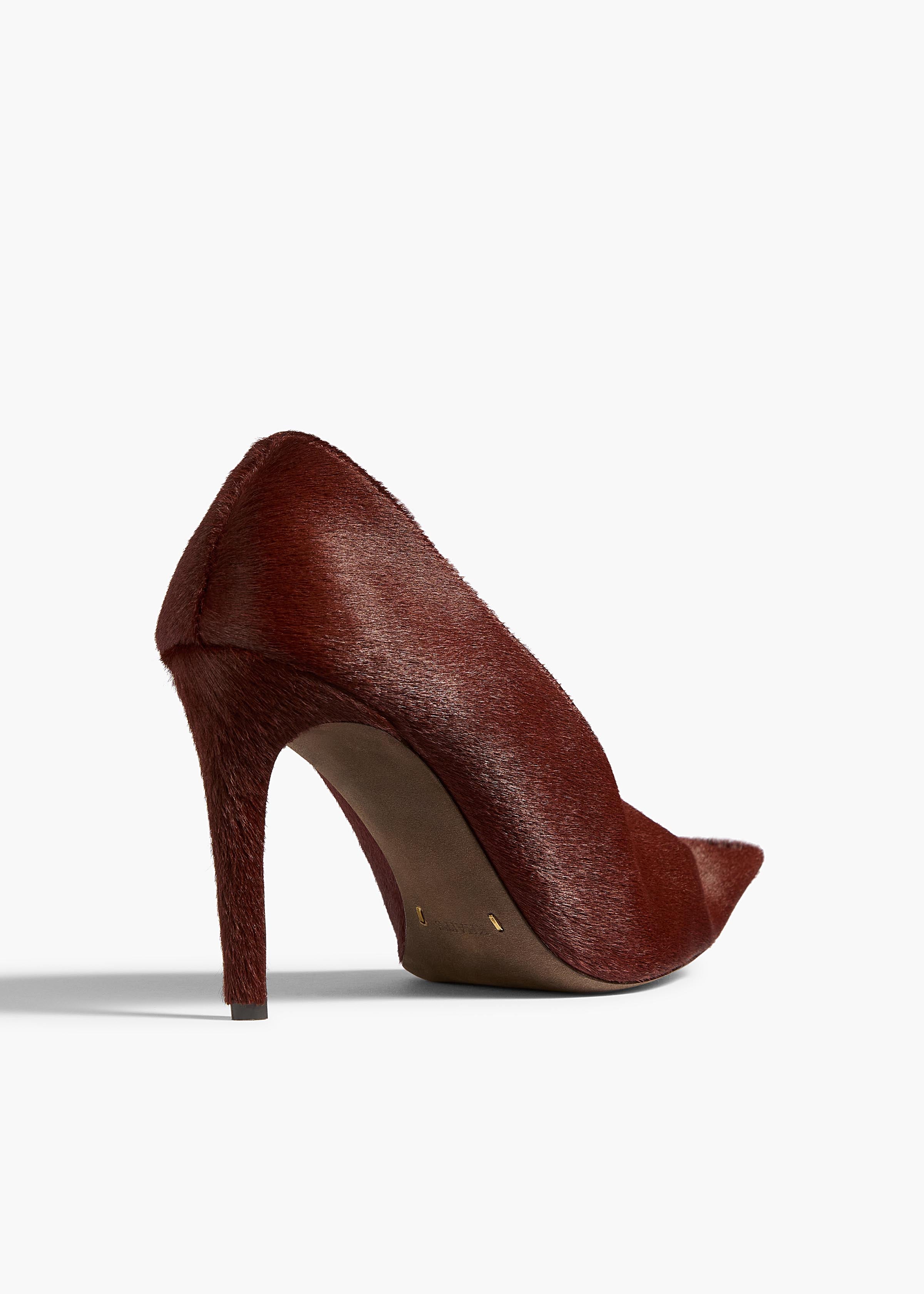 MARLENE PUMP 85 RED MAHOGANY F2054 760 763 D