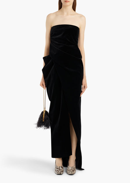 MAROU DRESS BLACK 56691031 200 A STYLED