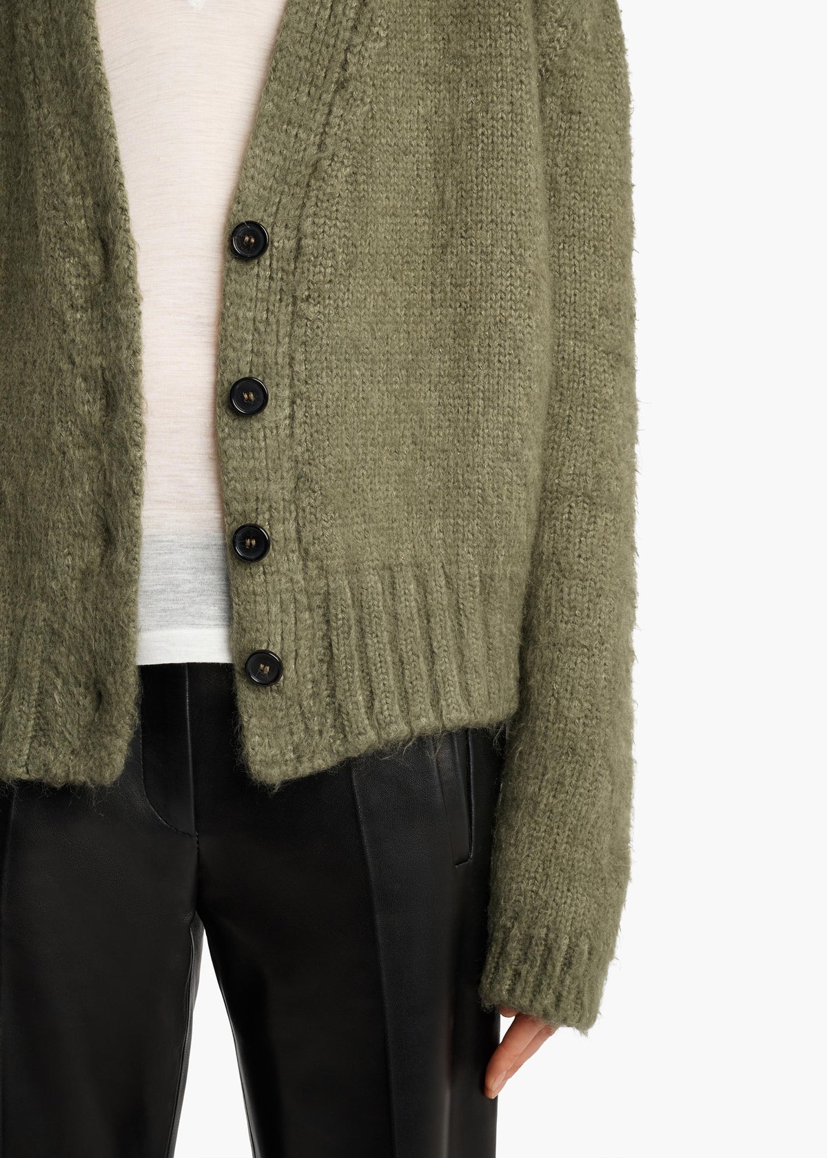 MAURA CARDIGAN OLIVE 18358335 420 D