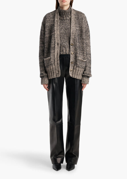 MAURA CARDIGAN SEPIA BLACK MULTI 18358675 792 A STYLED